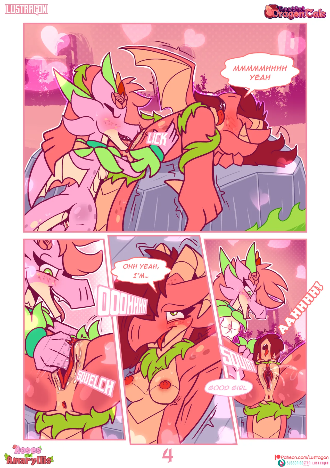 Roses and Amaryllis page 5 full