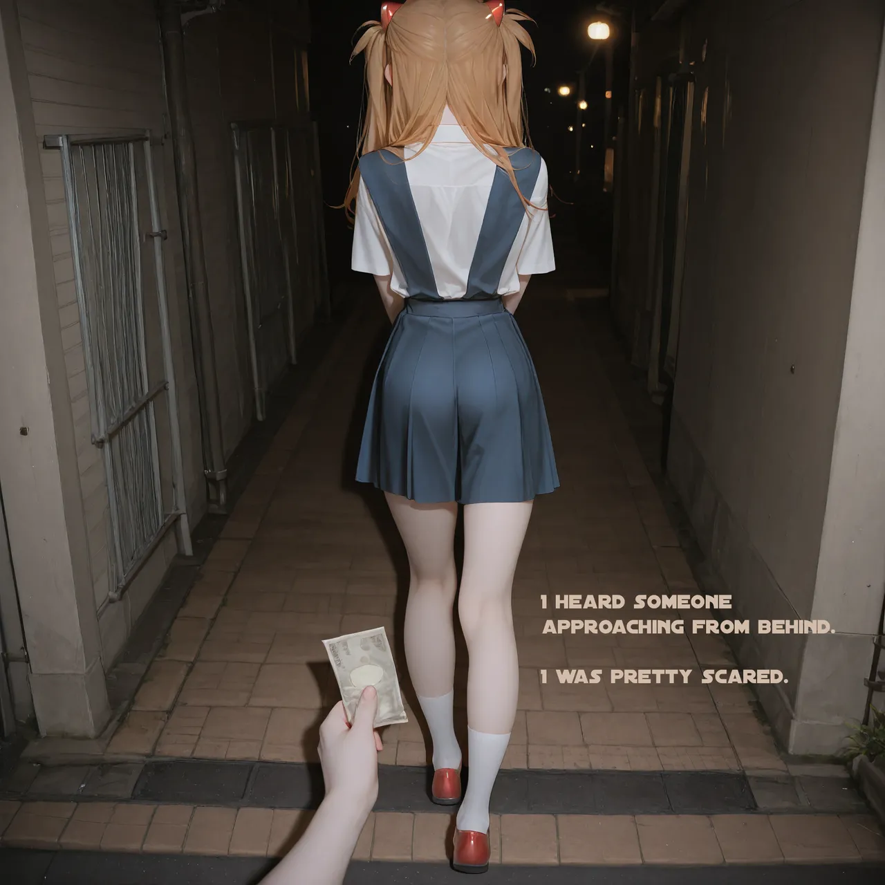 Asuka Desperately Needs Money page 3 full