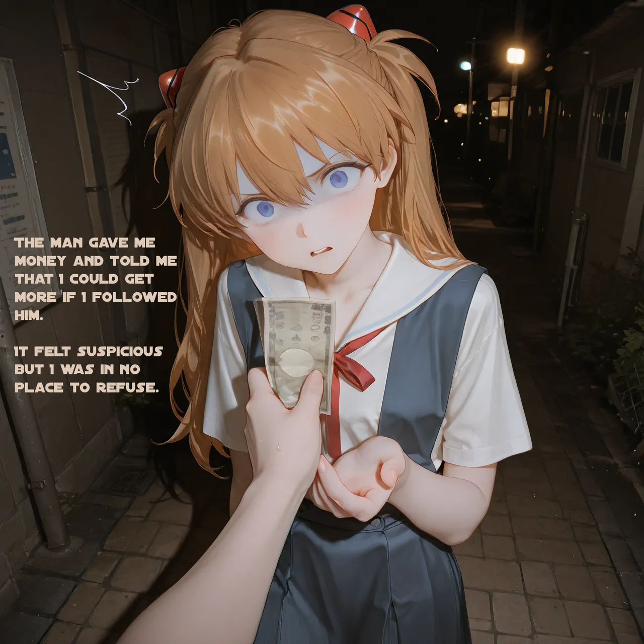 Asuka Desperately Needs Money page 4 full