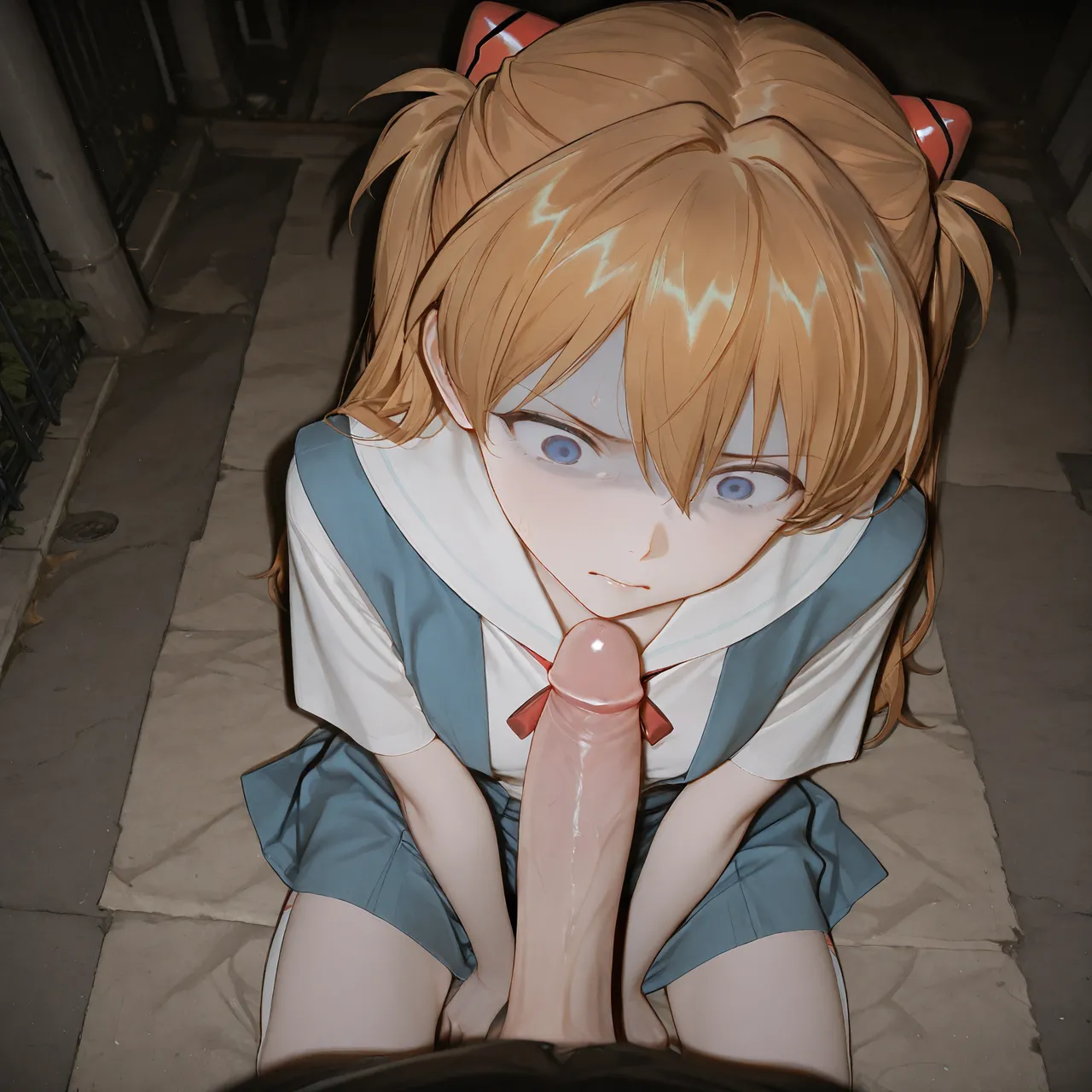 Asuka Desperately Needs Money page 8 full