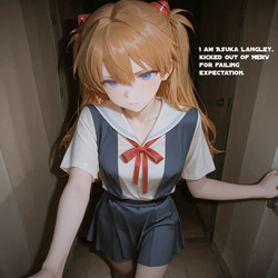 Asuka Desperately Needs Money