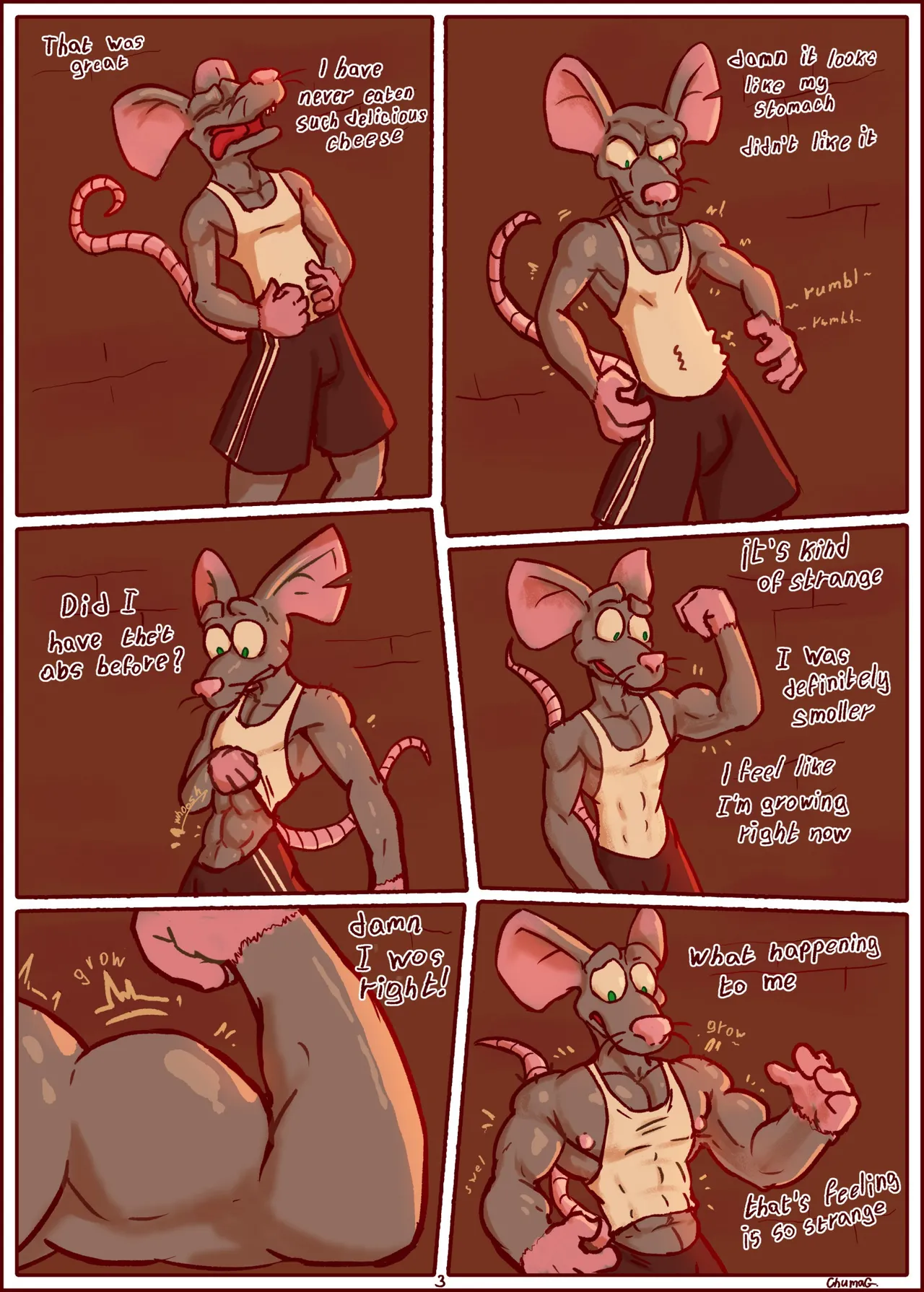 Strange Cheese page 3 full