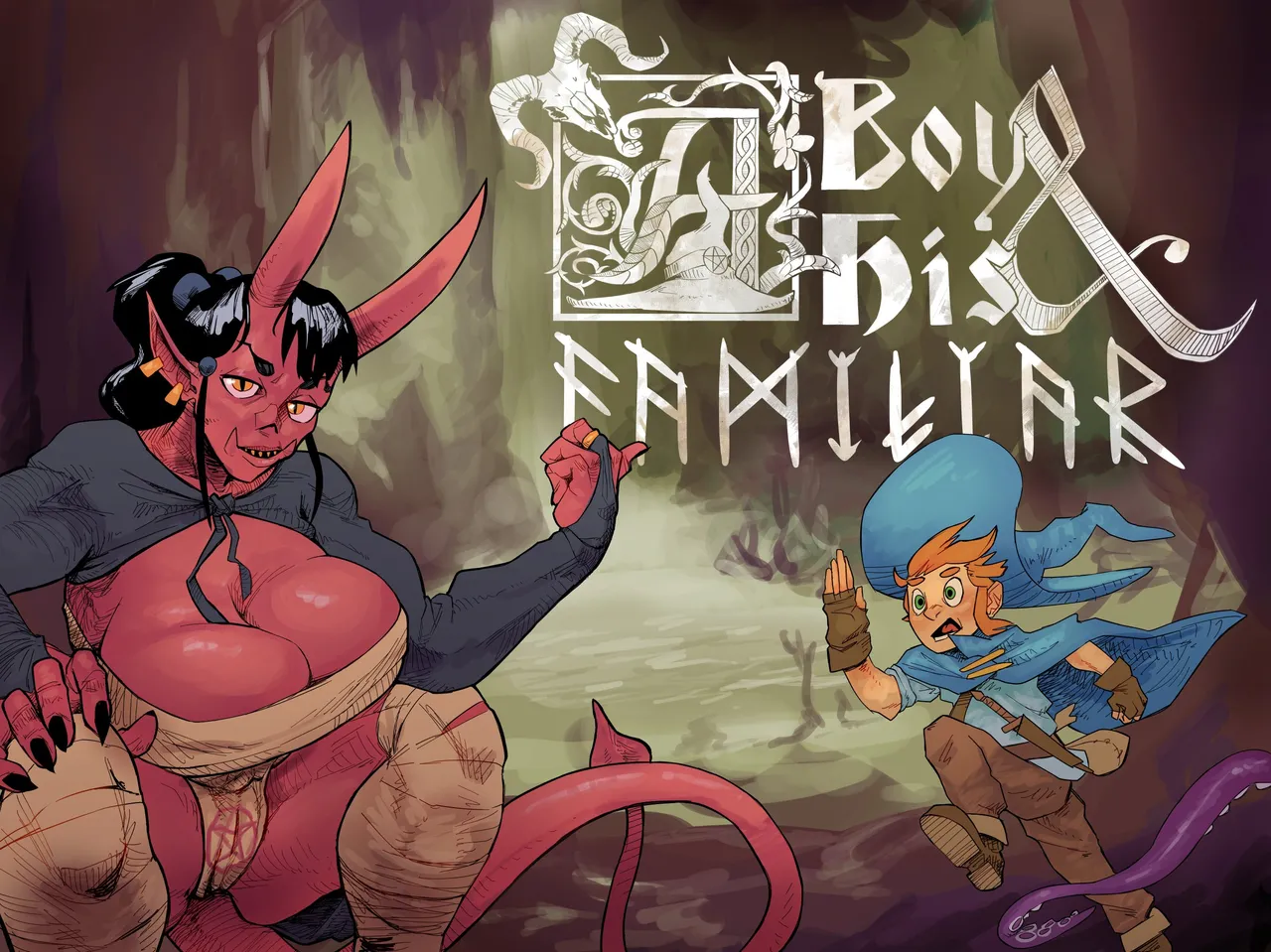 A Boy &amp; His Familiar / Demon Fable - extras/commissions page 2 full