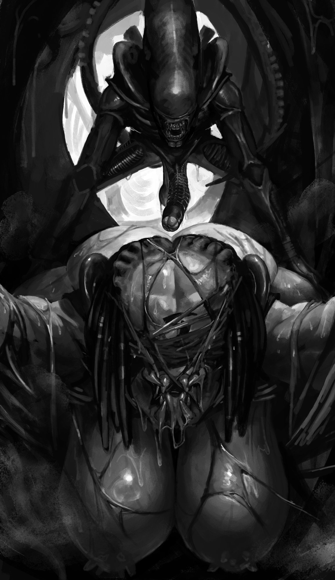 Rogue Female Yautja Clan page 1 full