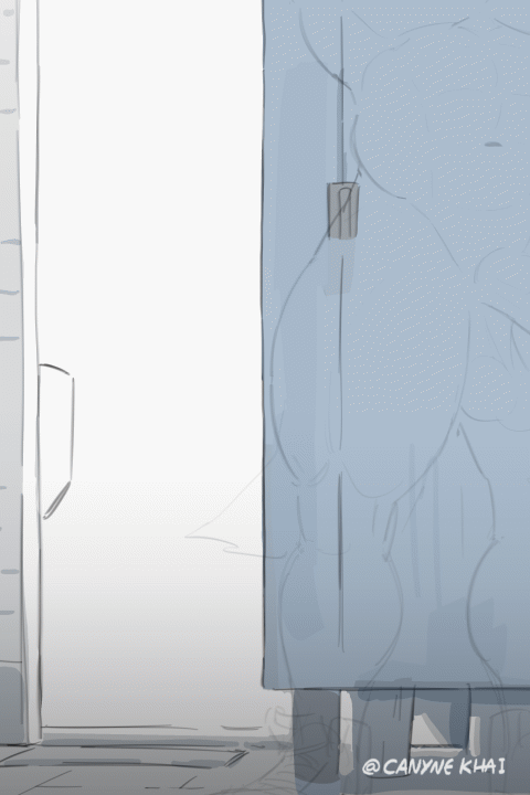 Public Exhibition in a restroom + WIPs page 2 full