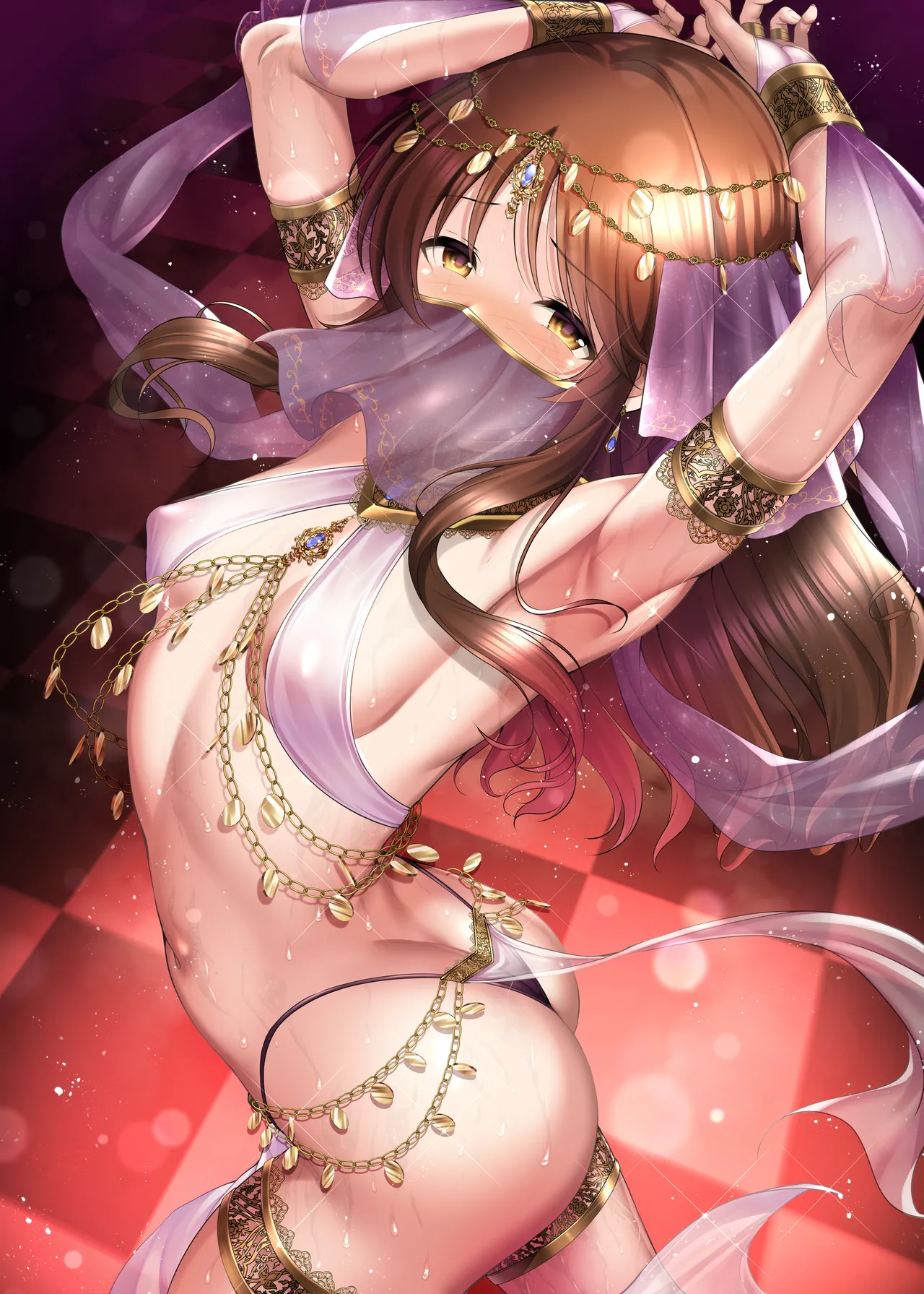 踊り子藍子本表紙イラスト 衣装パーツ有無差分 page 2 full