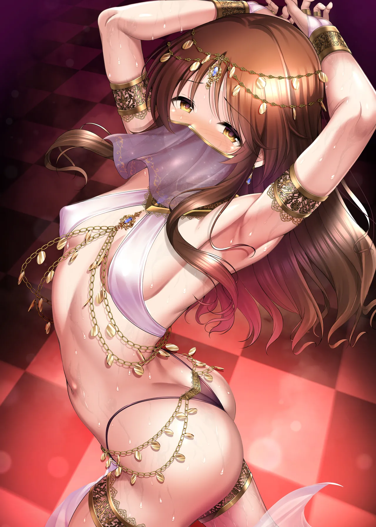 踊り子藍子本表紙イラスト 衣装パーツ有無差分 page 3 full