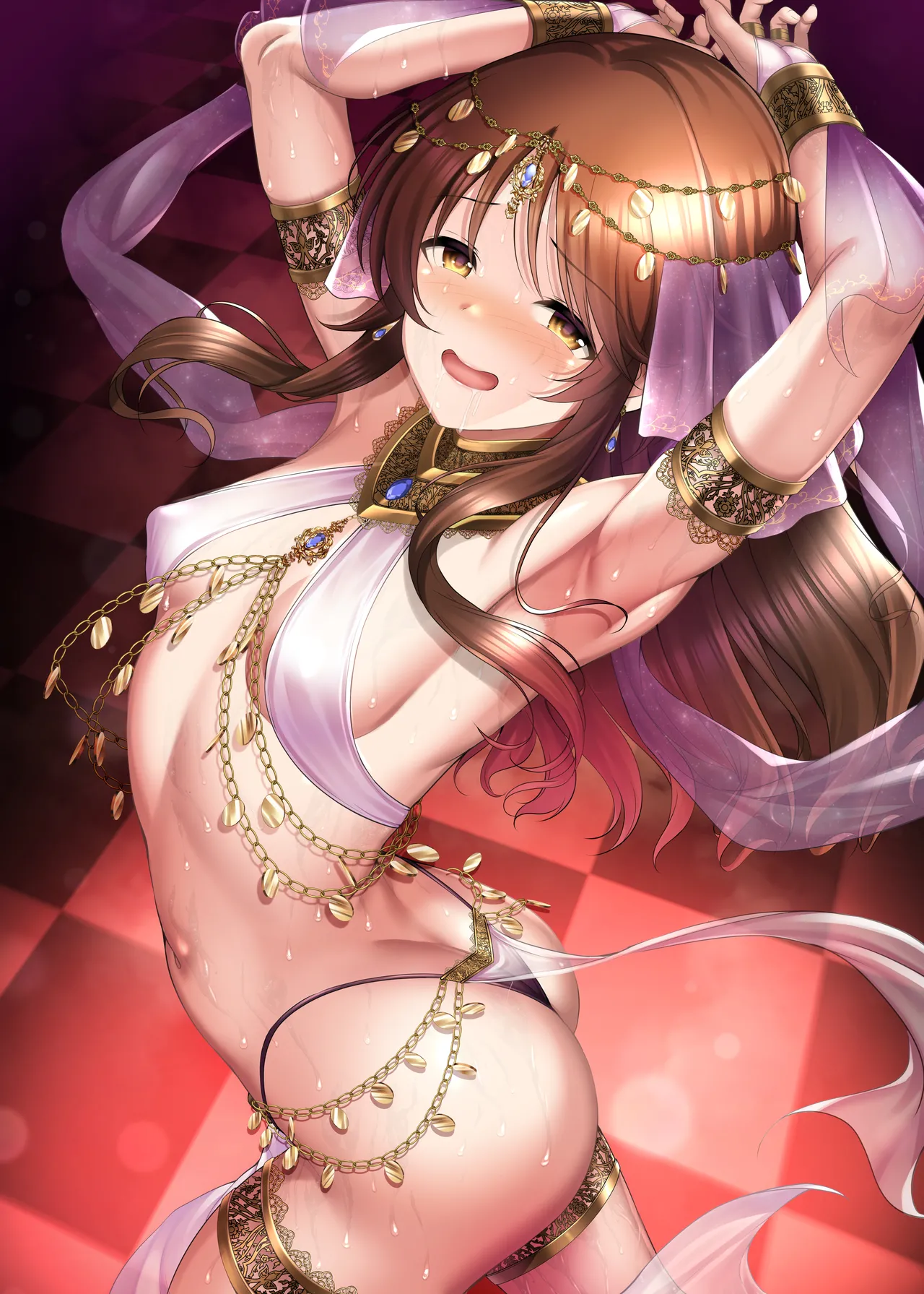 踊り子藍子本表紙イラスト 衣装パーツ有無差分 page 9 full