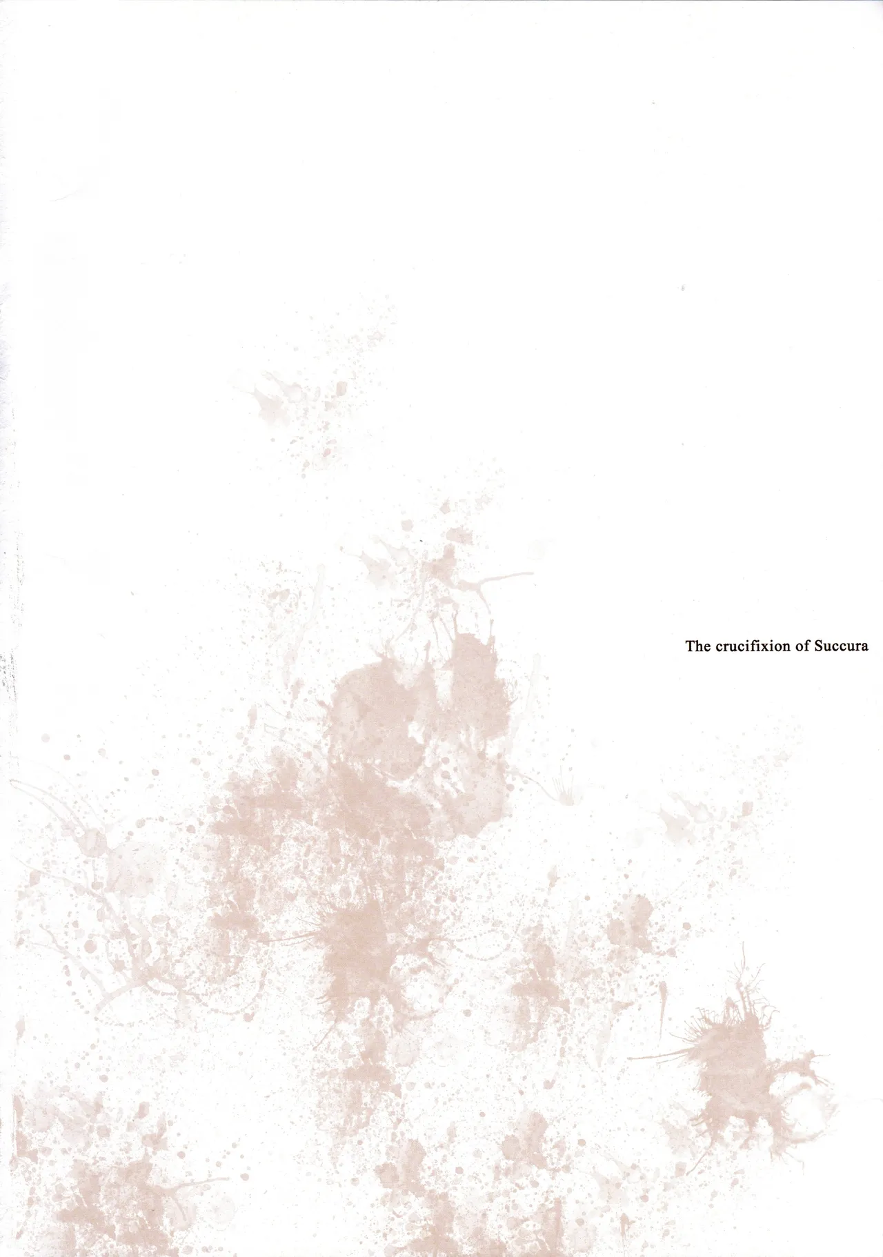 Succura no Takkei - La Crucifixión de Succura page 5 full