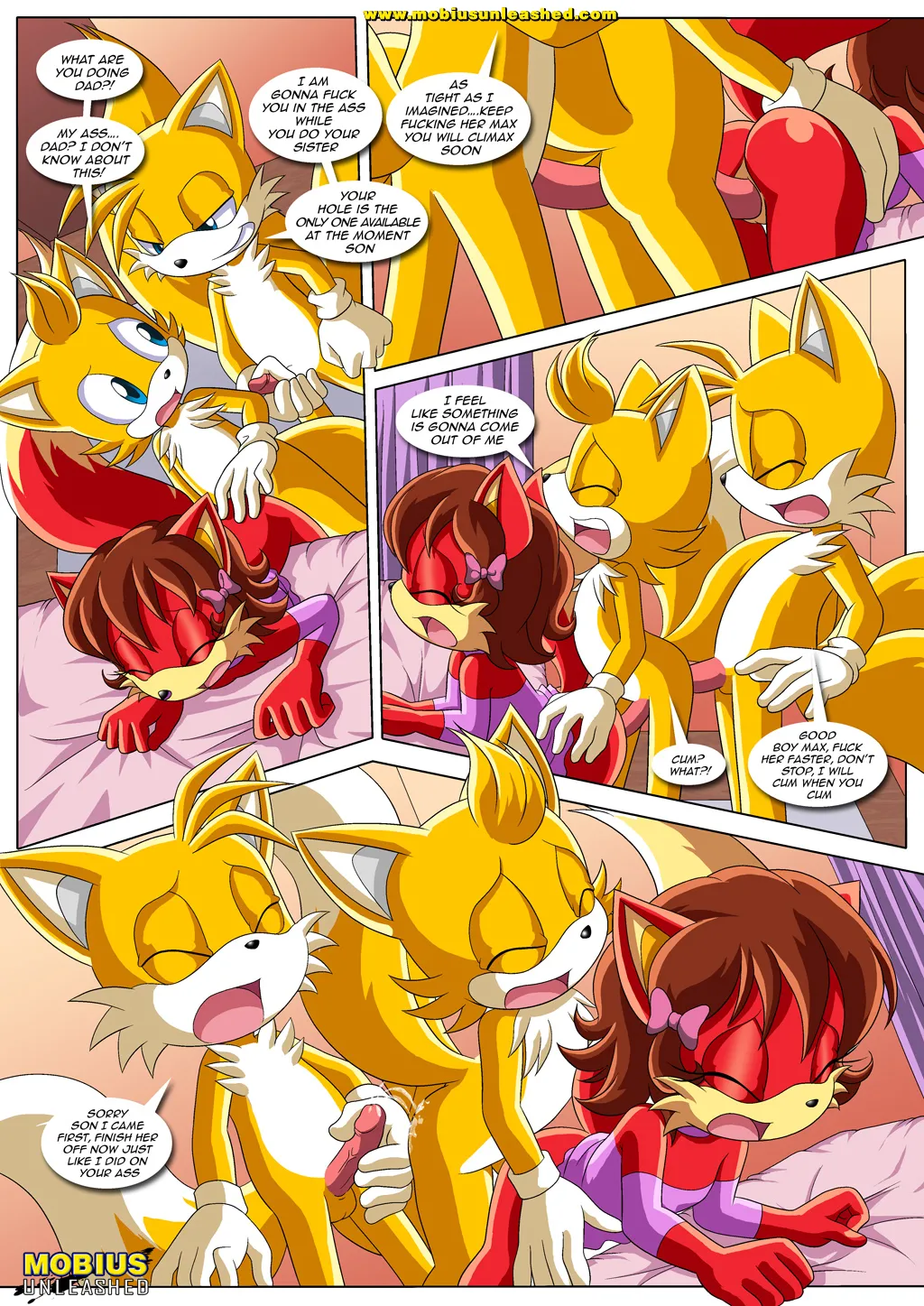 Mobius Unleashed: The Prower Family Affair page 8 full