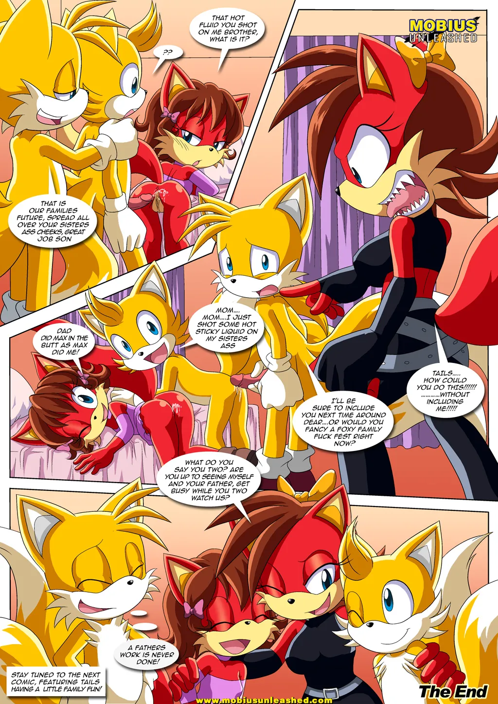 Mobius Unleashed: The Prower Family Affair page 9 full