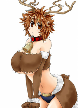 Okki na Omune no Tonakai-san wa - La reno pechugona