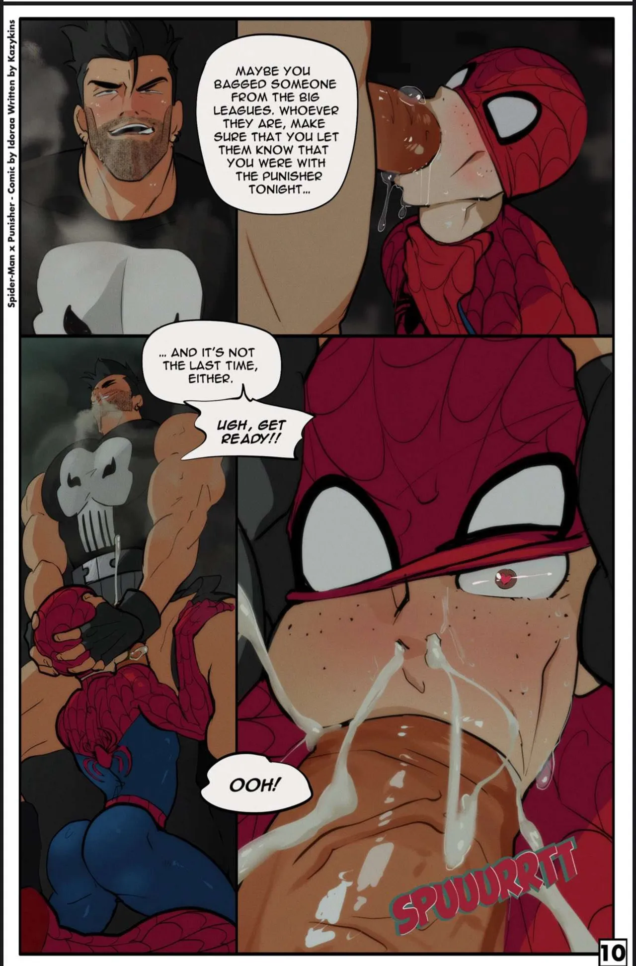 Frank Castle And Spidey page 10 full