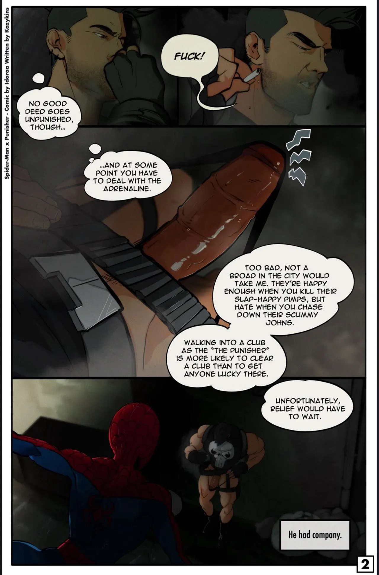 Frank Castle And Spidey page 2 full