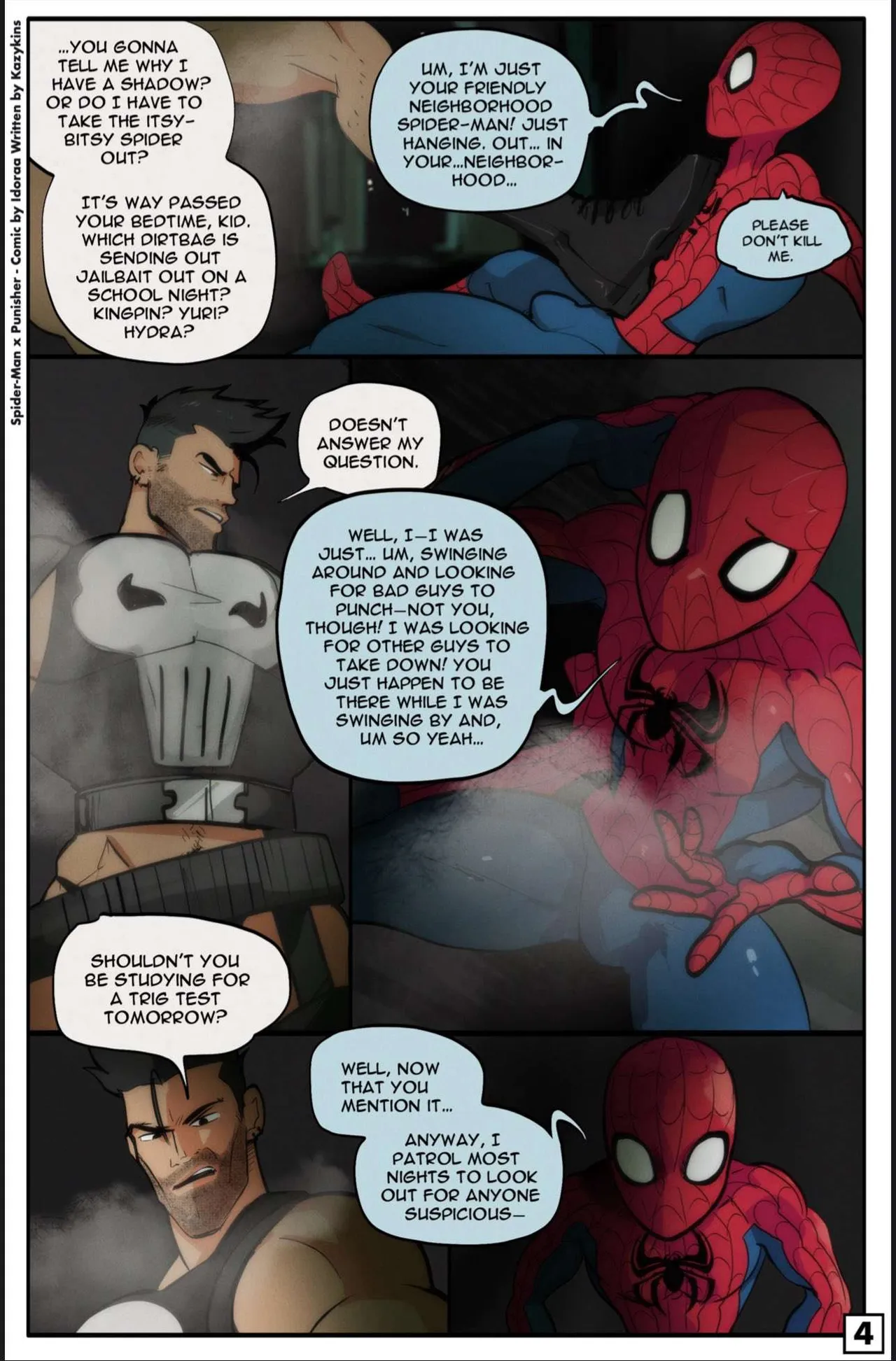Frank Castle And Spidey page 4 full