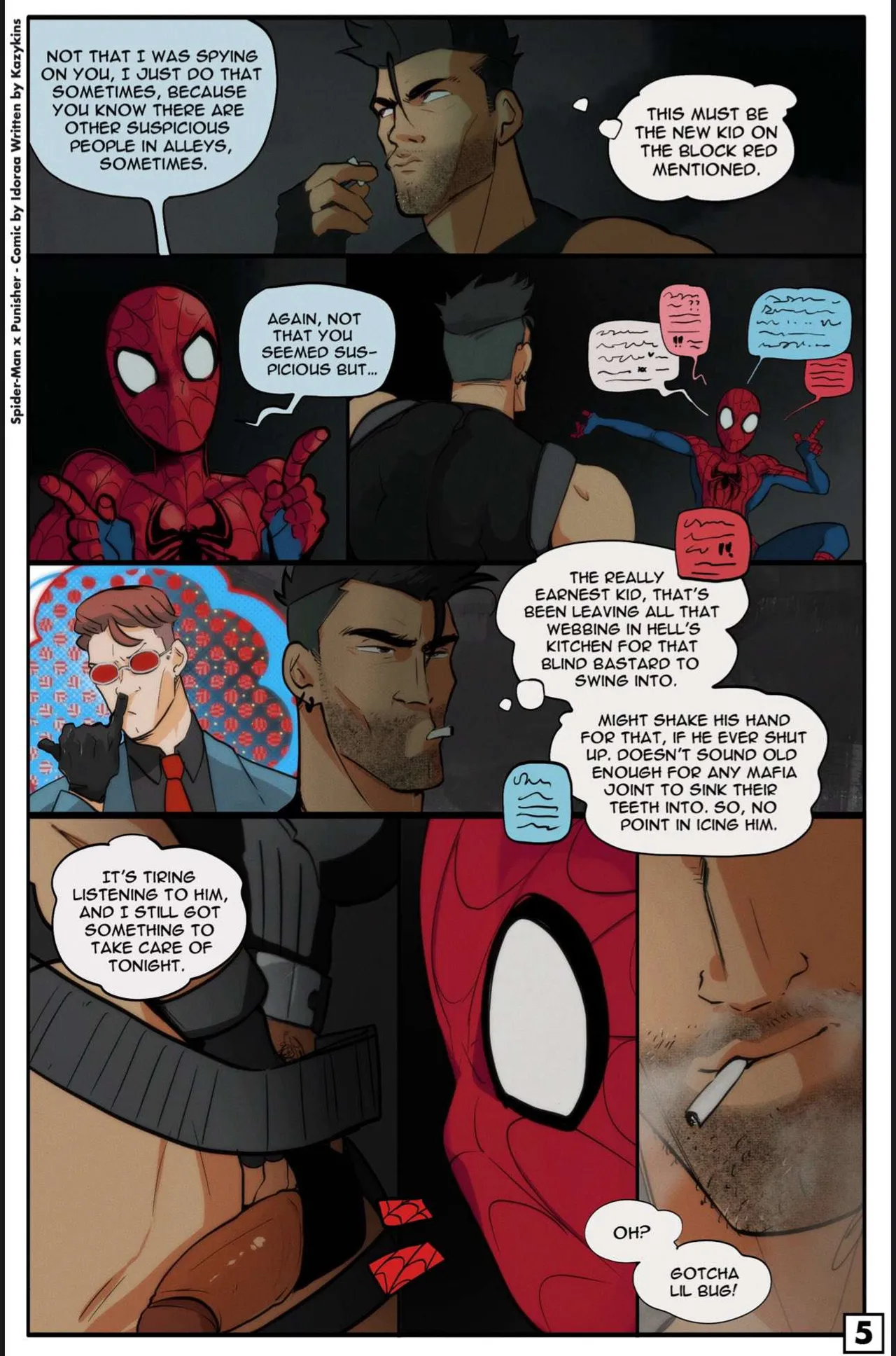 Frank Castle And Spidey page 5 full