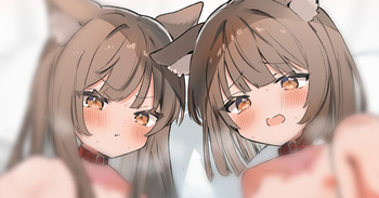 ふたごにゃんこ イラスト cover