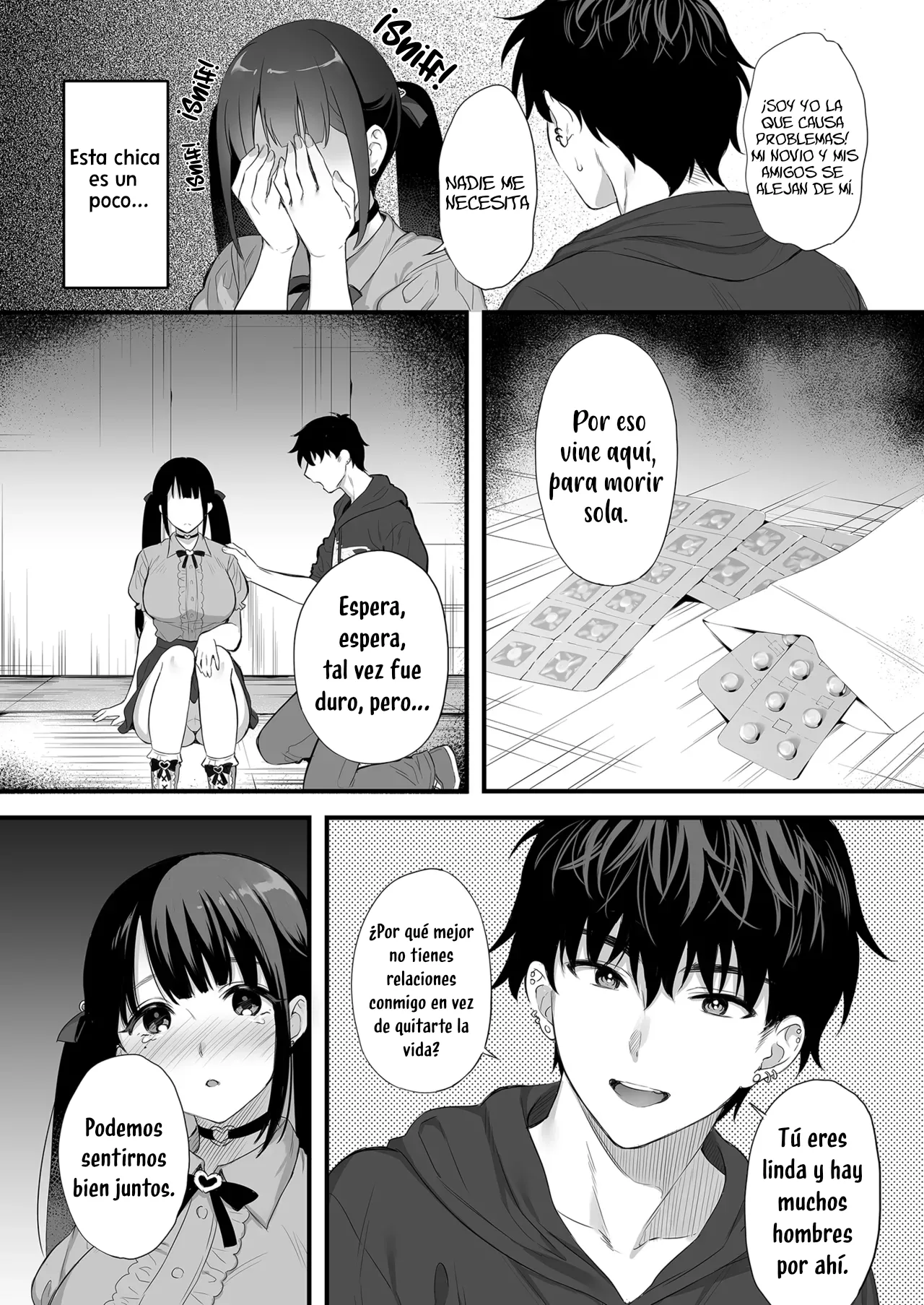Haikyo de Jirai Joshi to Yonaka Juu Nakadashi Sex shita Hanashi 01 page 6 full