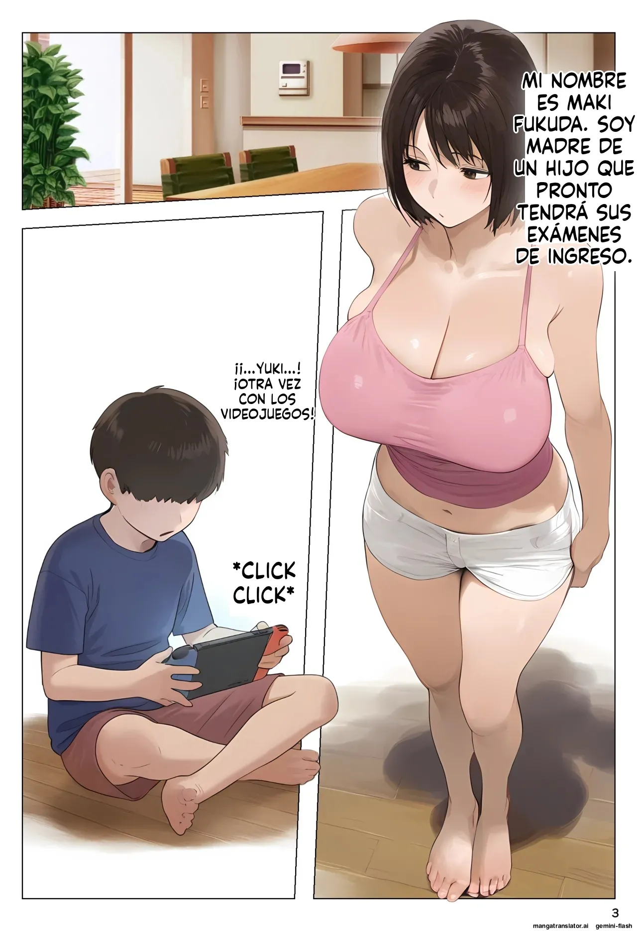 Sonzai shoushitsu apuri de katei shinryaku, boku no musekinin seishi de taku tamago akachan fuyashi houdai 1 - Panic america  MTL page 3 full