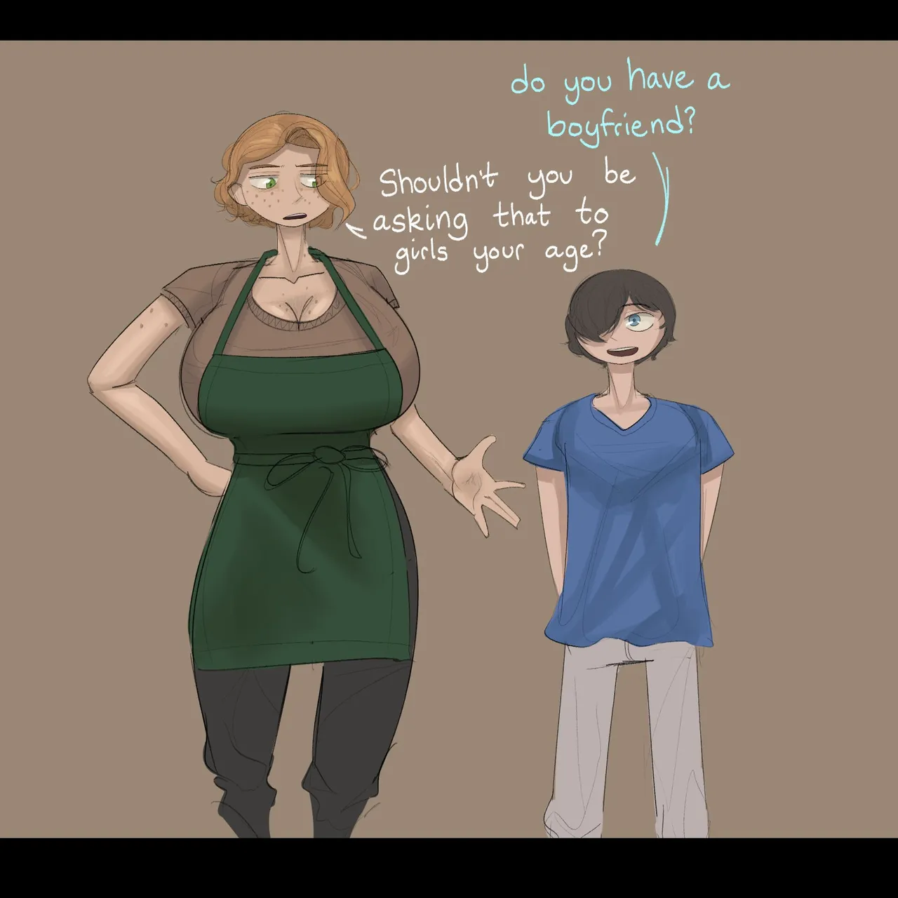 Shouldn't You Be Asking that to Girls Your Age? page 2 full