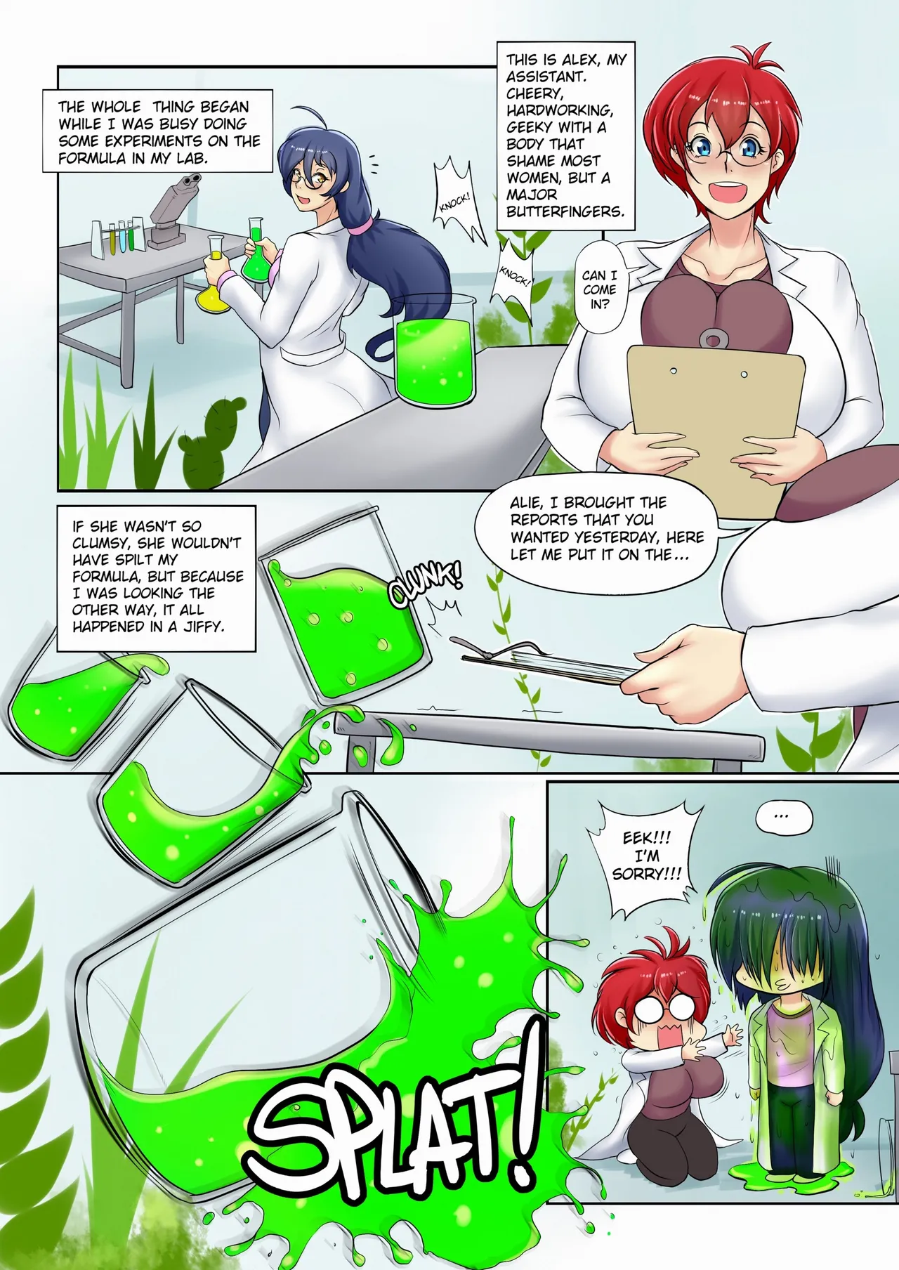 Aliessa's Magnification Mishaps - Issue 01 page 4 full