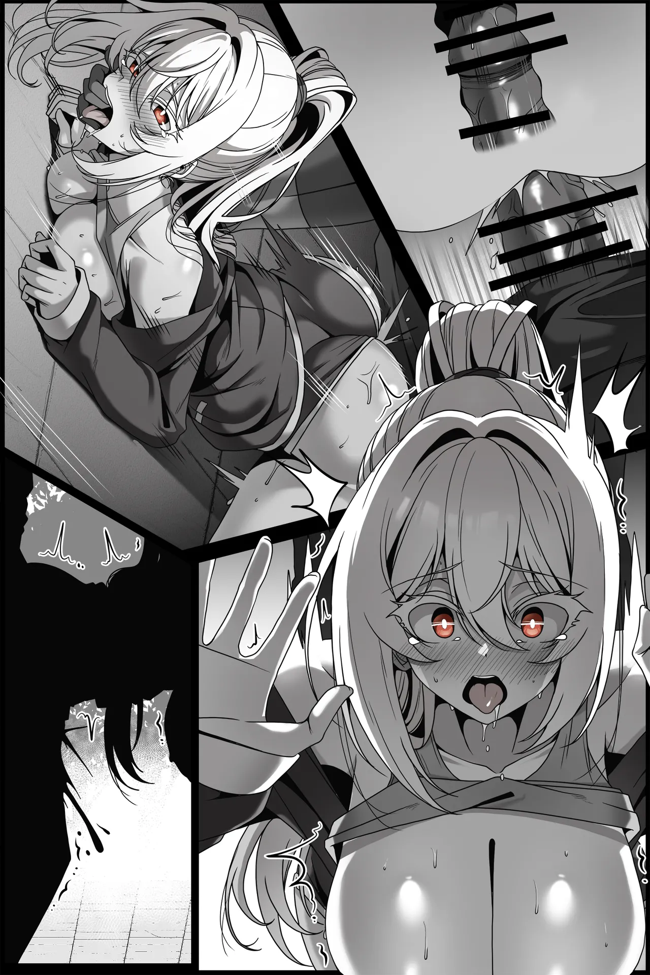 Yowami o Nigirareta Onna 1-2｜Chantajeada con su Debilidad 1-2 page 4 full