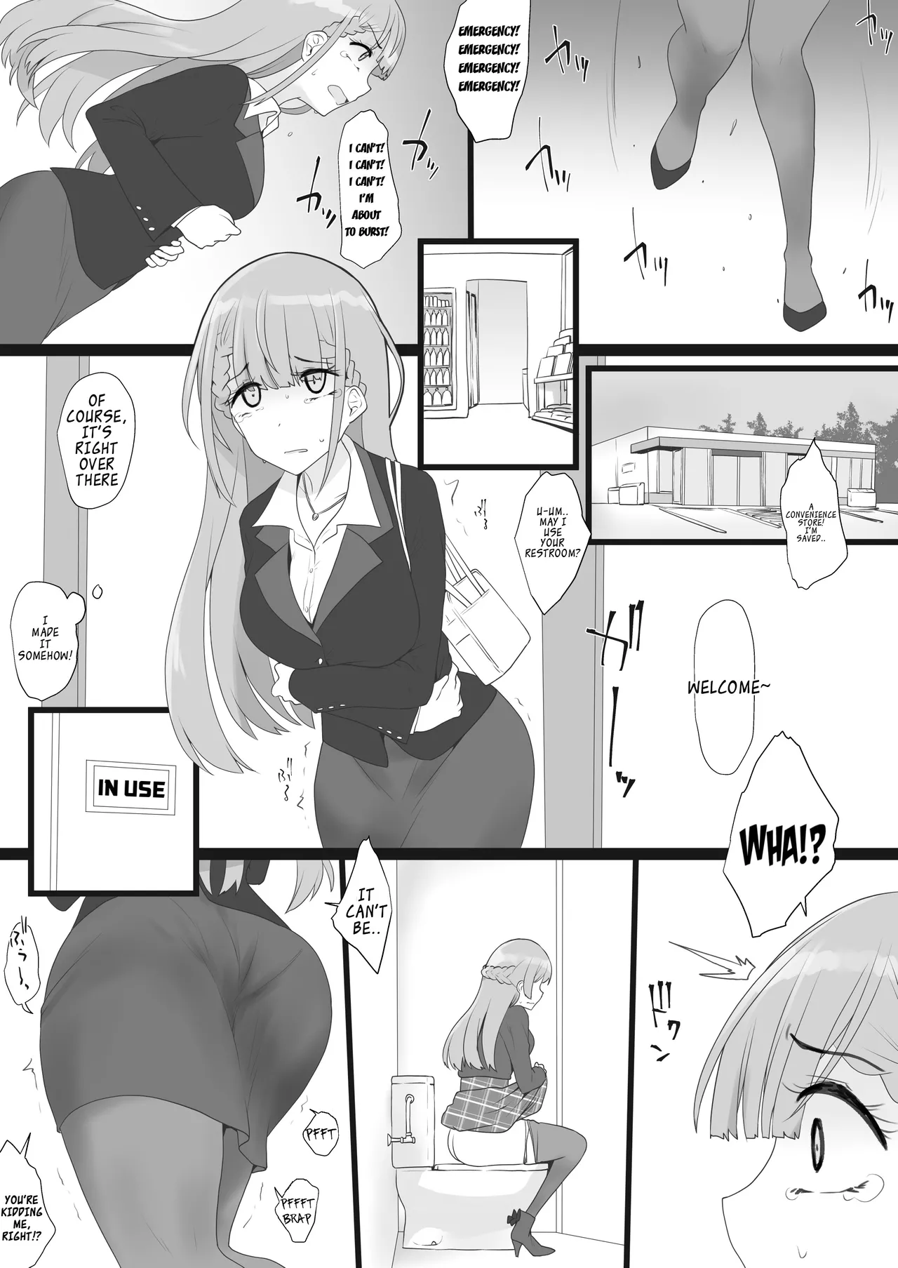 Random English translated scat/pee/omorashi comics and images page 4 full