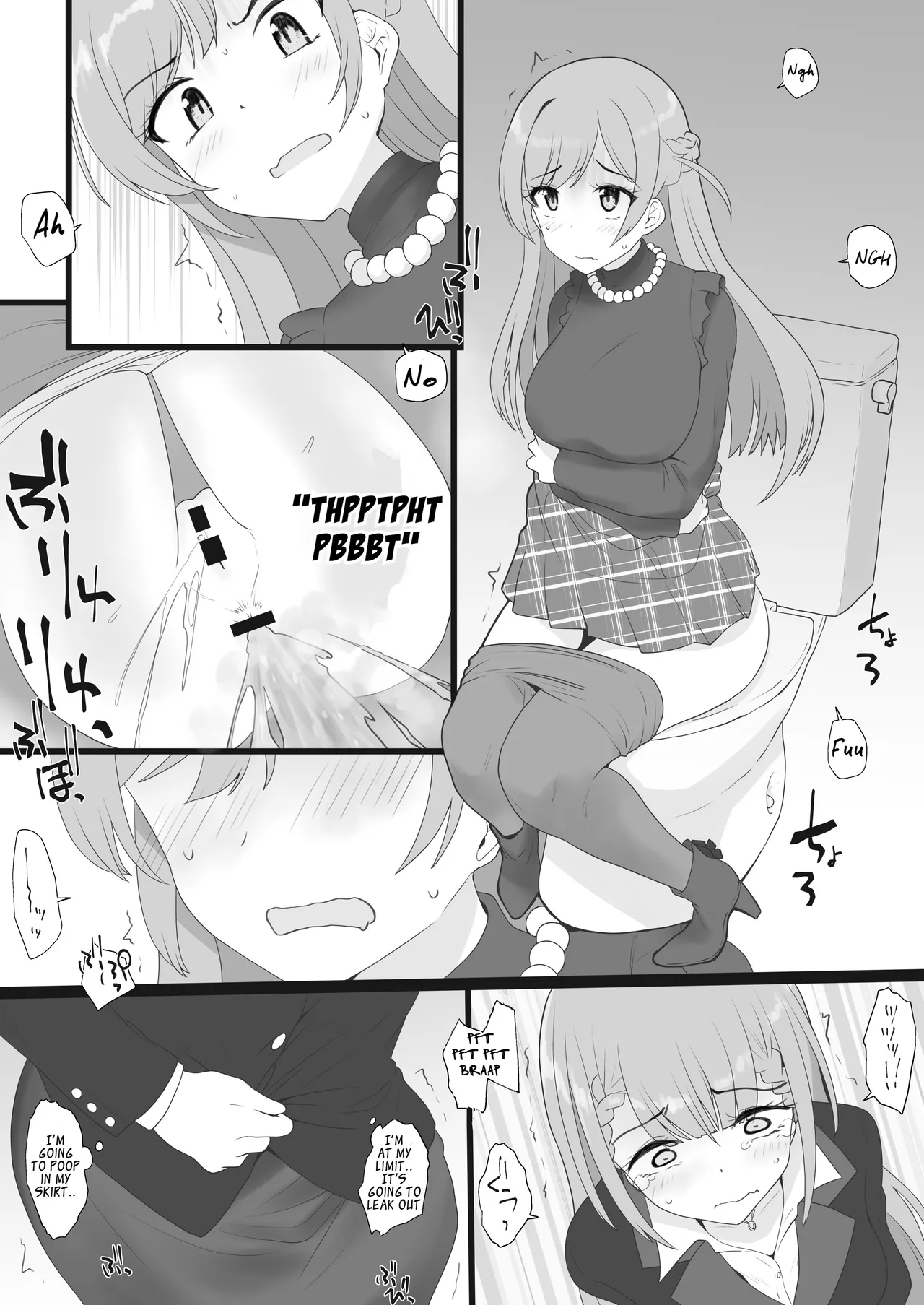 Random English translated scat/pee/omorashi comics and images page 5 full