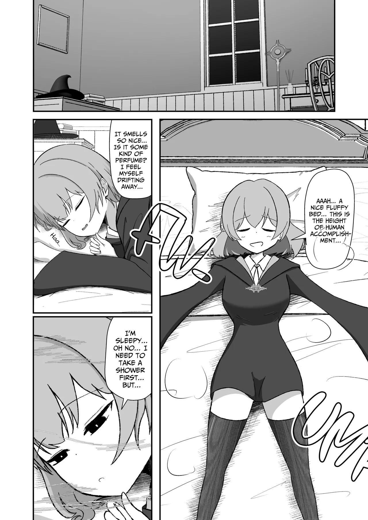 Mahoutsukai wa Inma ni Inkaku kara Maryoku Kyuushuu Sareru | Witch Gets Mana Drained Through Her Clit By A Succubus page 3 full