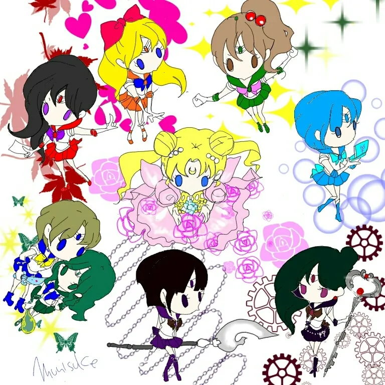 sailor moon art compilation page 9 full