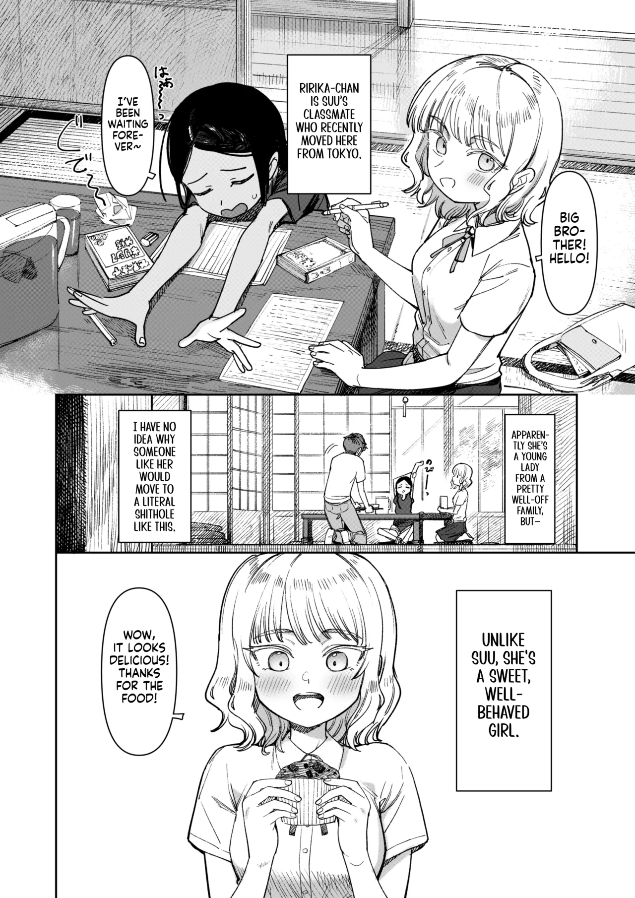 Ano Natsu, Himitsu no Confiture | That Summer, A Secret Confiture. Secret Summer Days With Suu and Ririka page 7 full