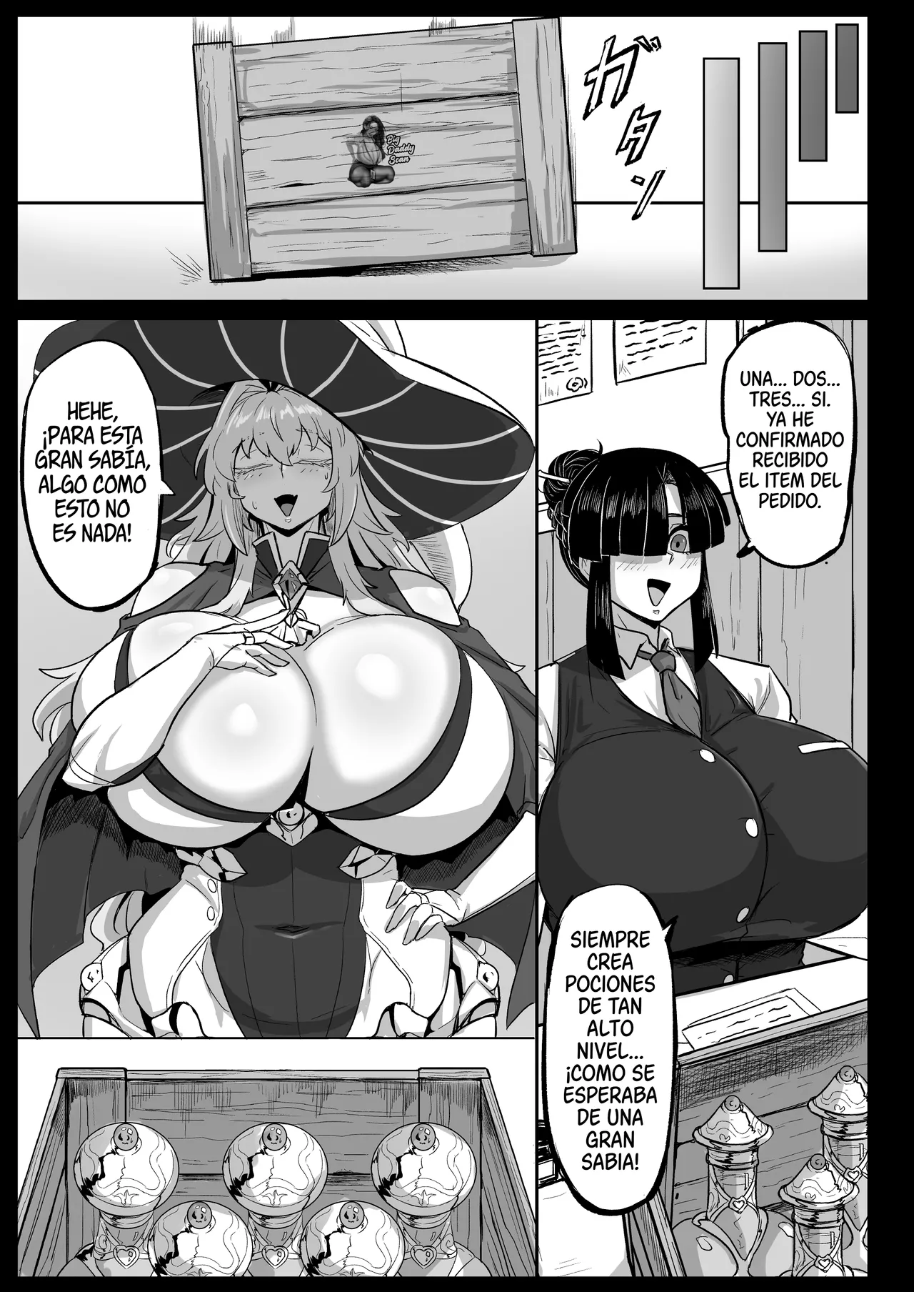 Daikensha-sama to Uma no Himitsu Recipe II | La Gran Sabía Y La Receta Secreta Del Caballo II Spanish page 6 full