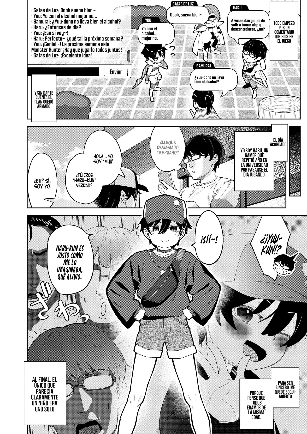 Otokoda To Omotteita Netoge No Aibou Ga Jitsuwa Onnanoko Datta Tte Hanashi | Mi compañero de juego online, que pensé que era un hombre, en realidad era una chica. page 3 full