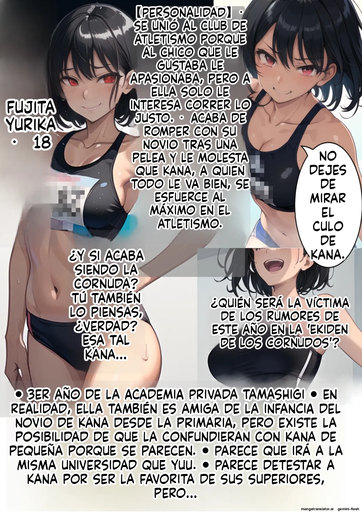 Kaisai! Netorare ekiden rikujou joshi wa taikai-chuu ni senpai  MTL page 3 full