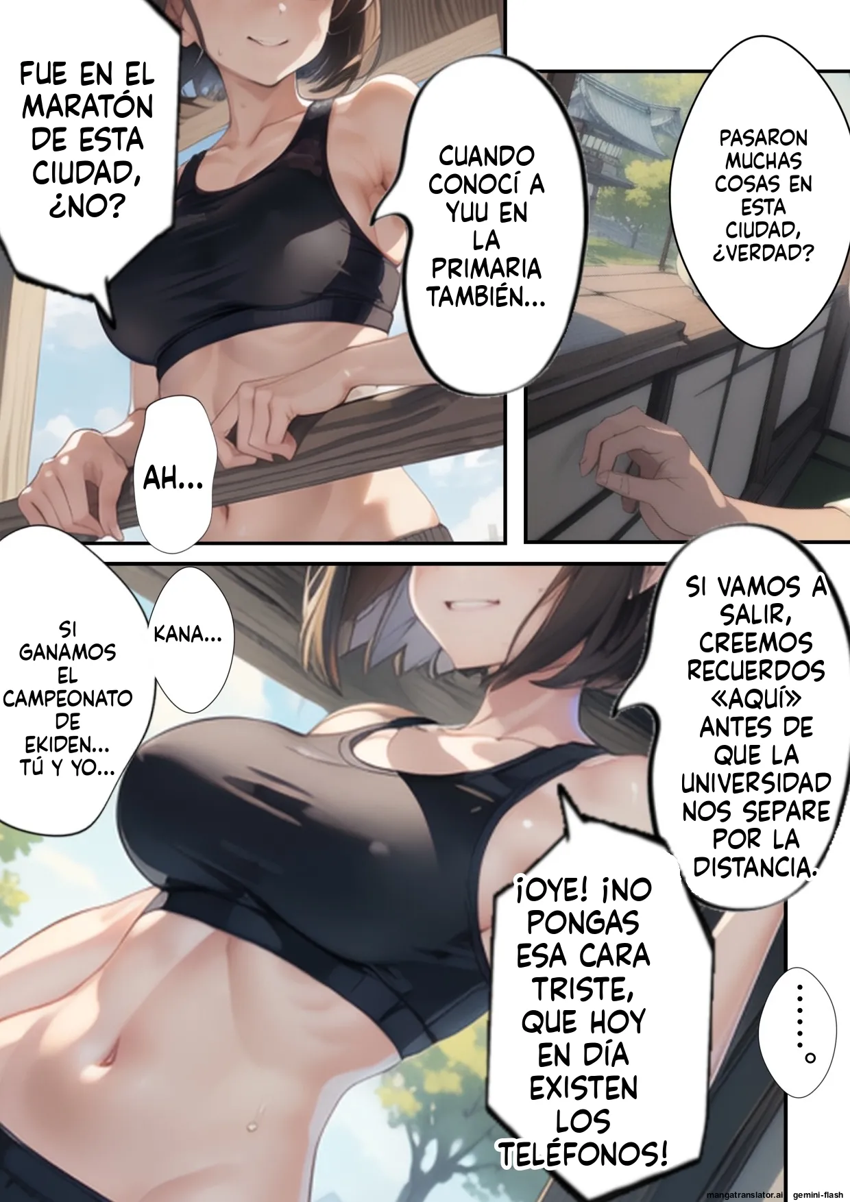 Kaisai! Netorare ekiden rikujou joshi wa taikai-chuu ni senpai  MTL page 7 full