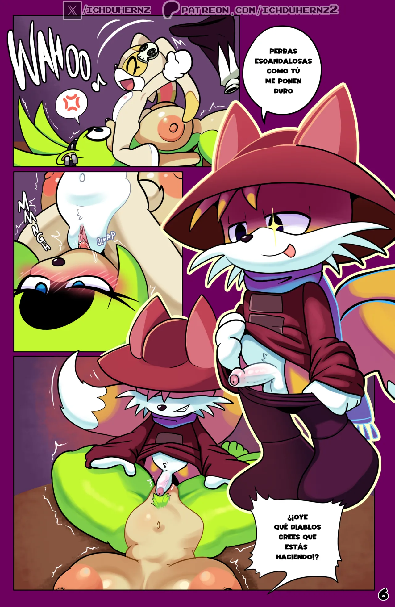 Tails &amp; Cream Halloween Moment page 8 full