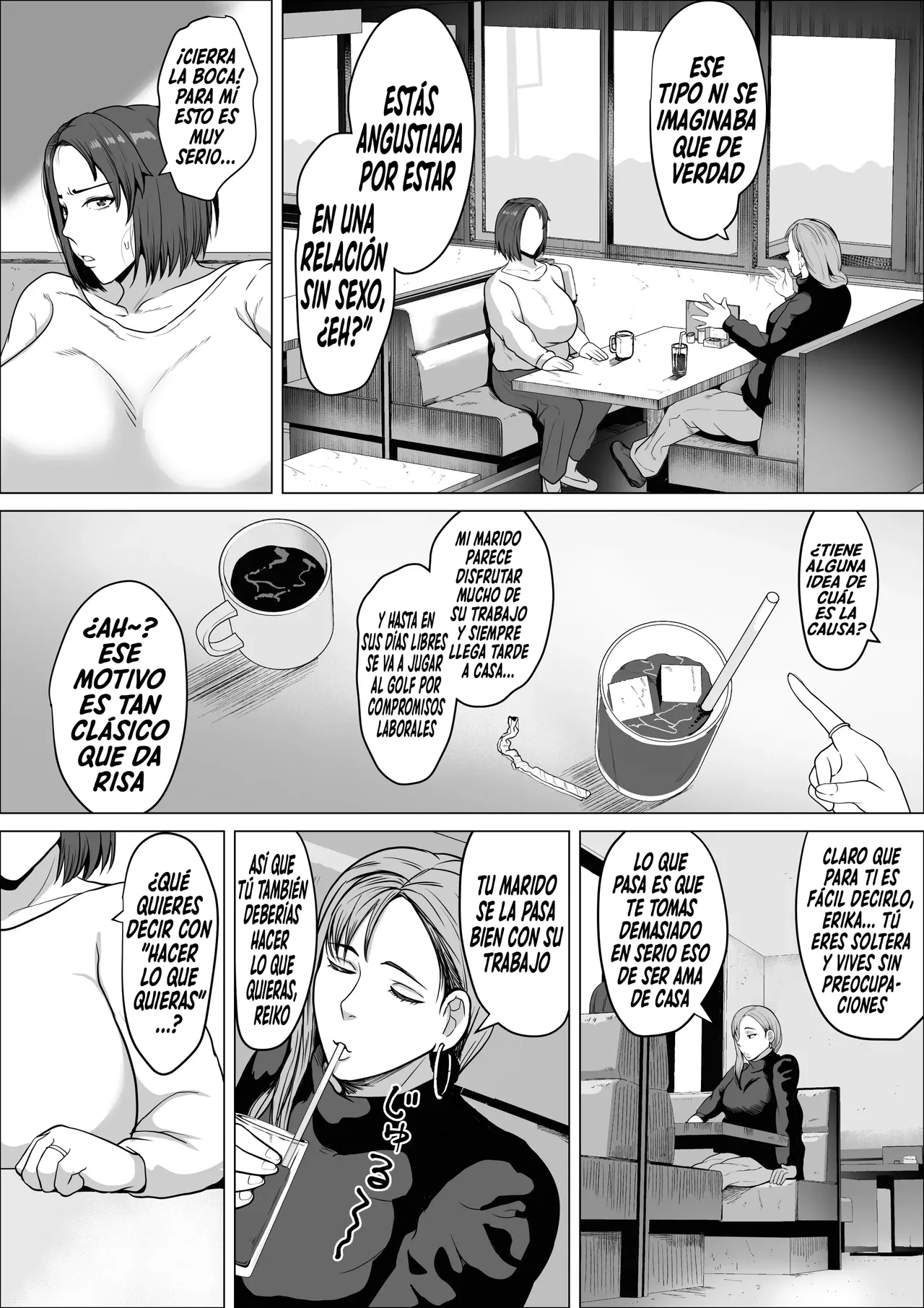 SeFri no Susume ~Tsuyoki na Hitozuma ga Mesu ni Naru made~ | ¡La Prohibida Propuesta de Un Amigo Con Derechos! ~La Historia De Cómo Una Esposa Seria Se Vuelve Una Hembra Sumisa~ page 5 full