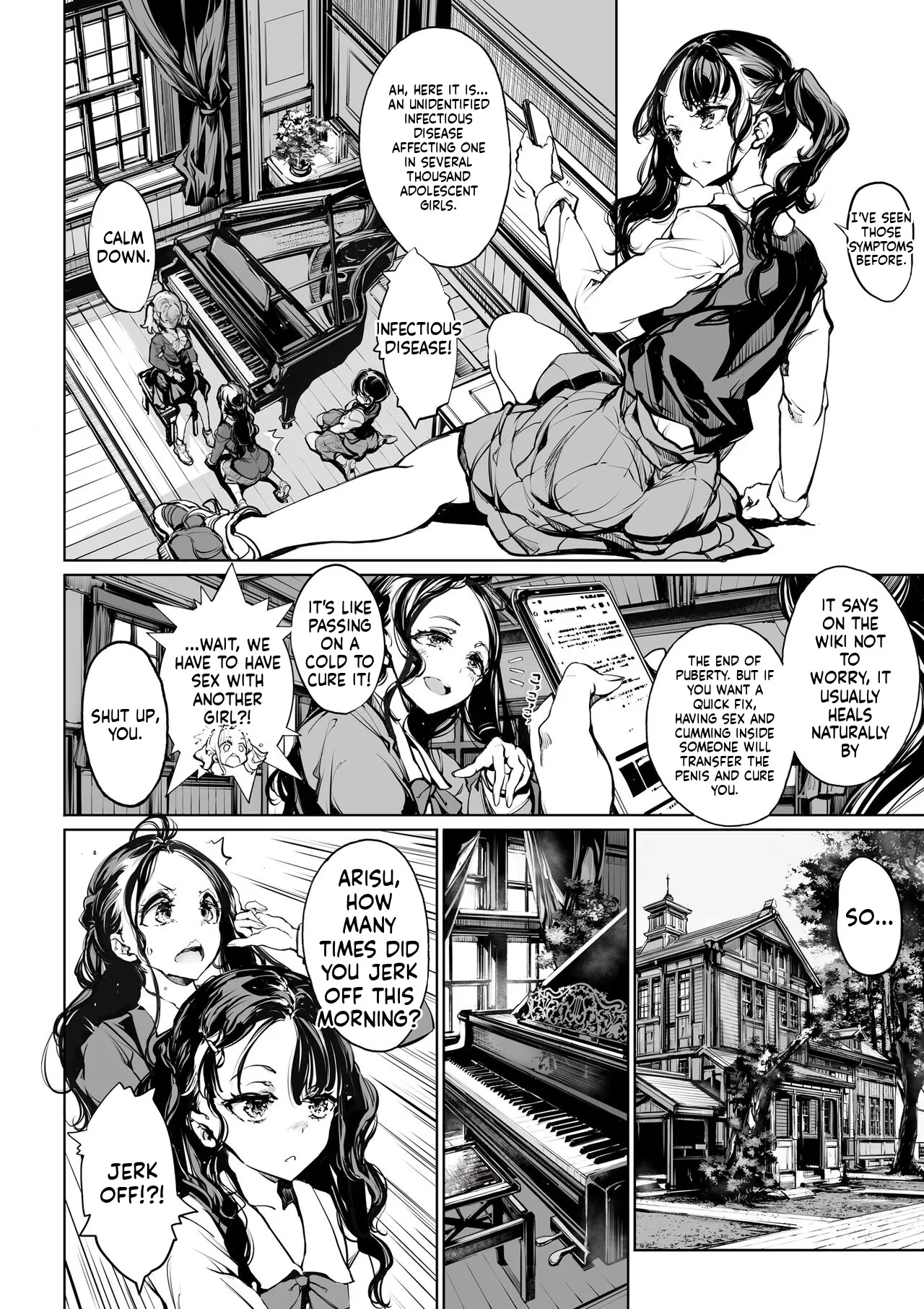 Mitsu no Shitataru Hana no You page 8 full