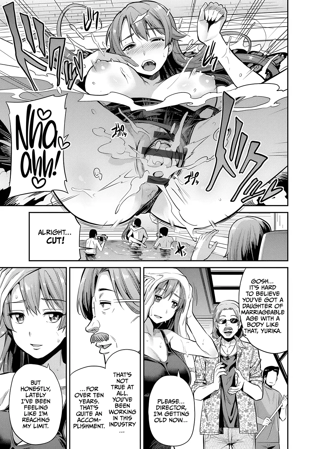 Mama wa AV Joyuu Kamera ga Toraeta Inran Jijou Haha to Musume ga Haramu Toki page 3 full