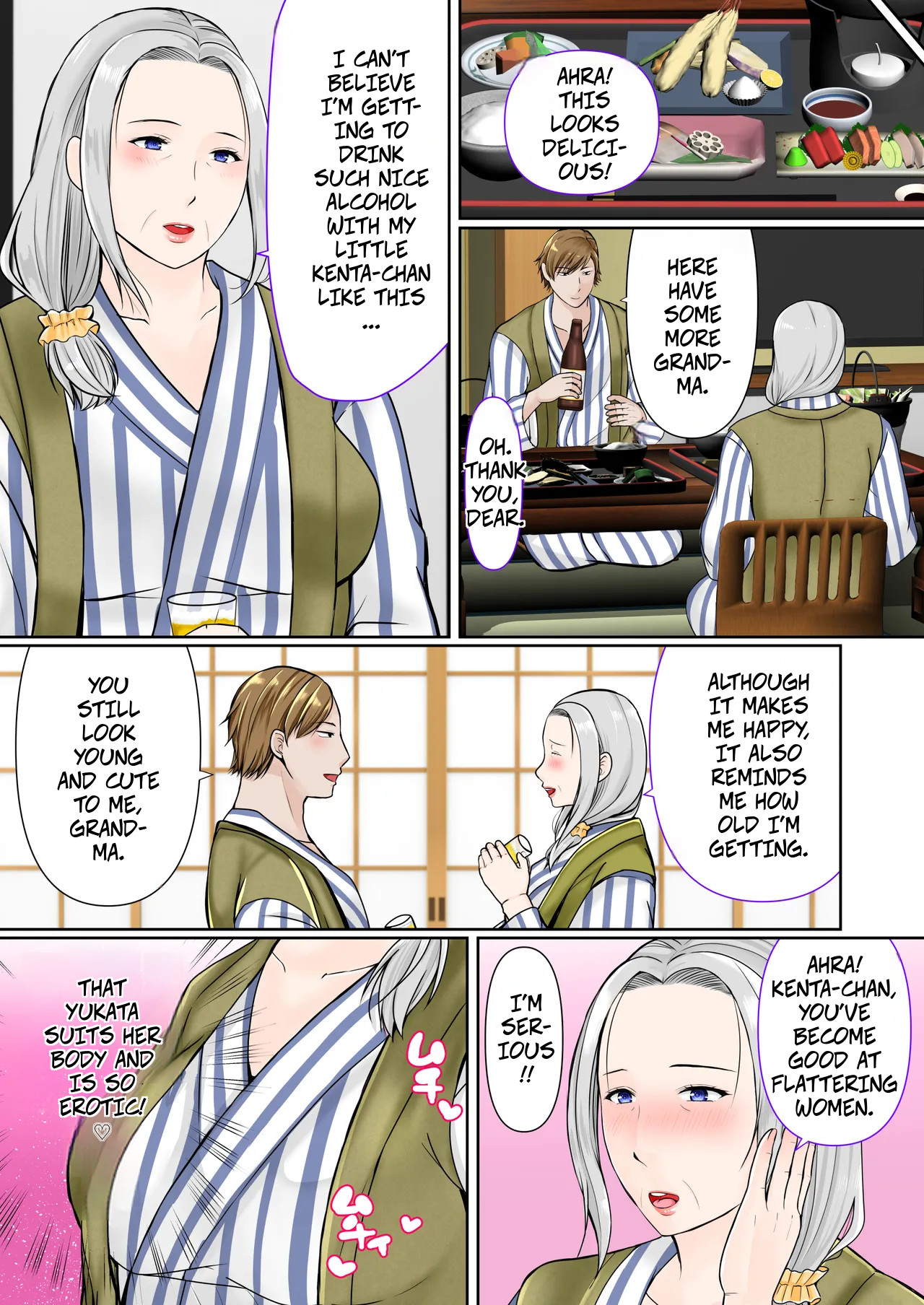 A 3-Day, 2-Night Hot Spring Trip With My Grandmother  -- Sobo to 2-haku 3-kka Onsen Ryokou Zenpen page 6 full
