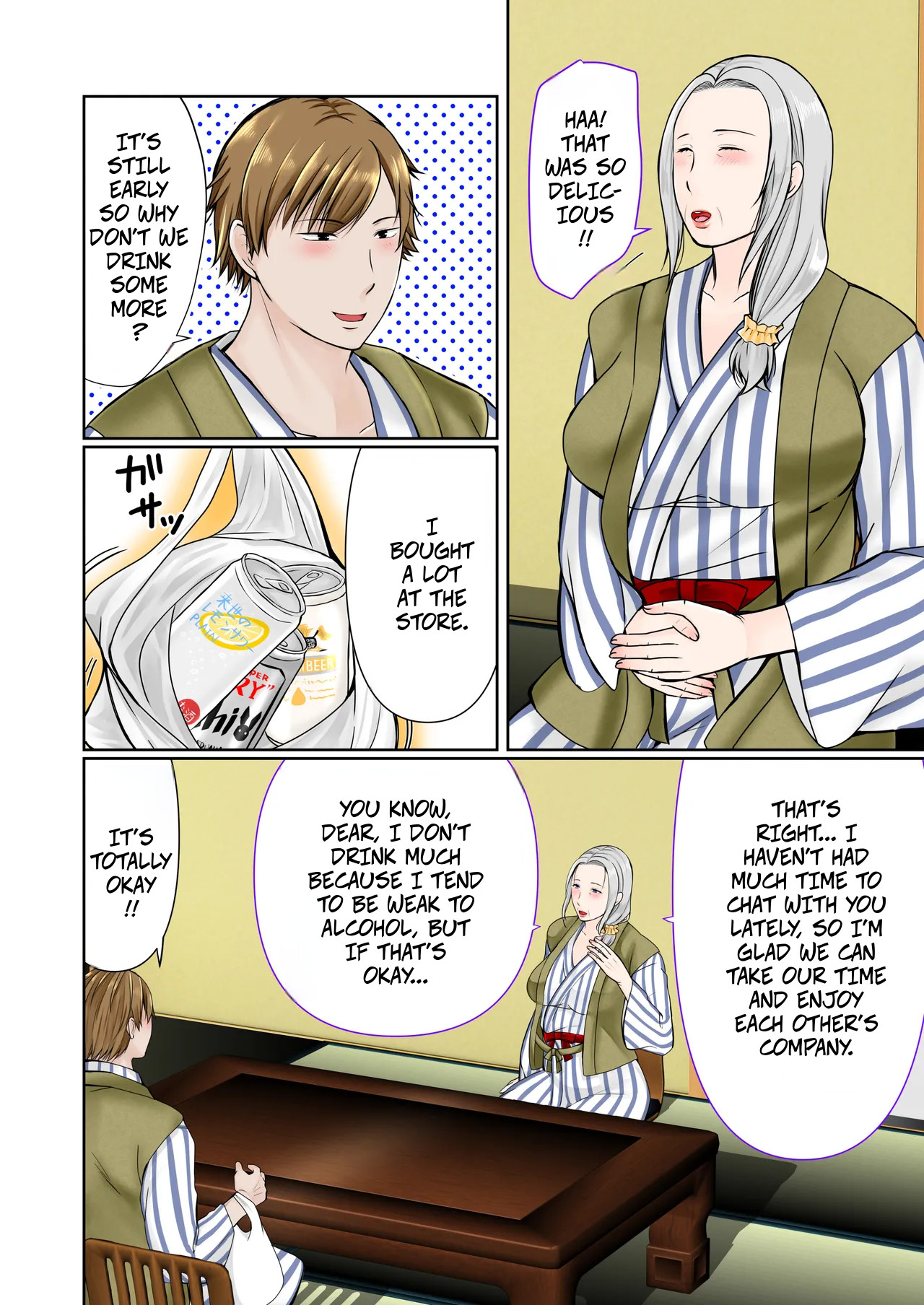 A 3-Day, 2-Night Hot Spring Trip With My Grandmother  -- Sobo to 2-haku 3-kka Onsen Ryokou Zenpen page 7 full