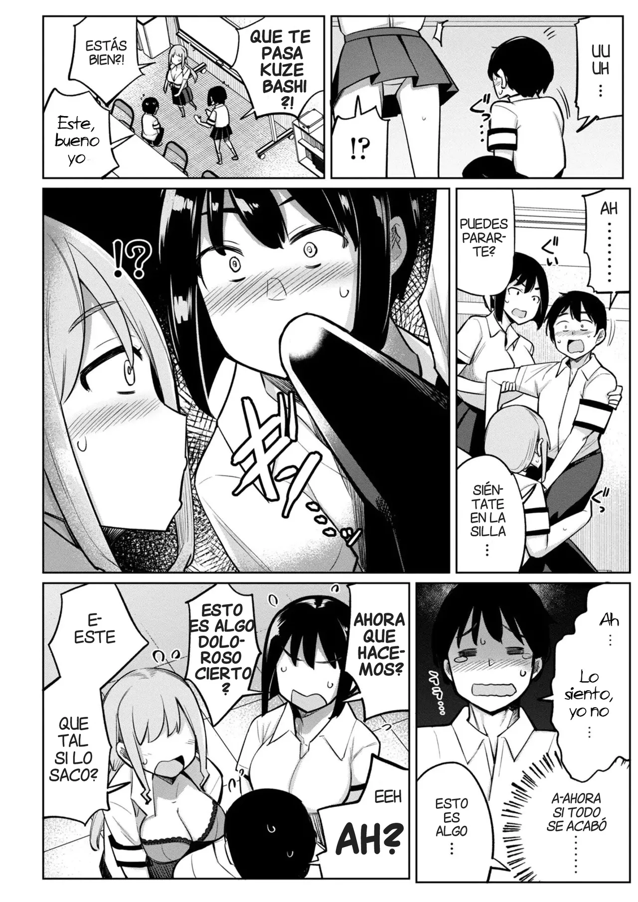 Kouhai Amayakashi Harem in Fuuki Iinkai  | Un Kouhai mimado por un Haren en el Comite de la Moral Publica page 8 full