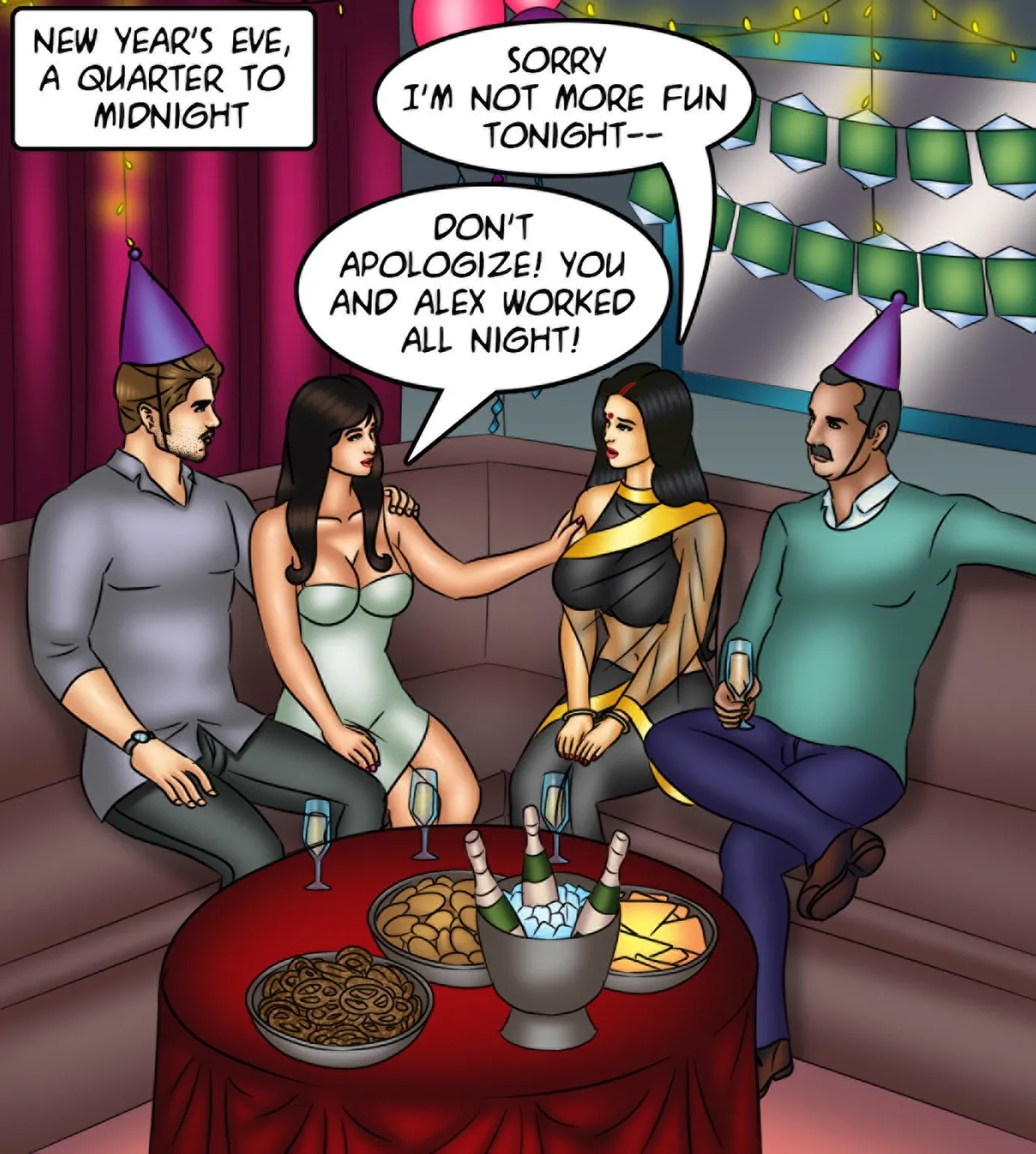 Savita Bhabhi Episode 135 New Year s Resolution page 2 full