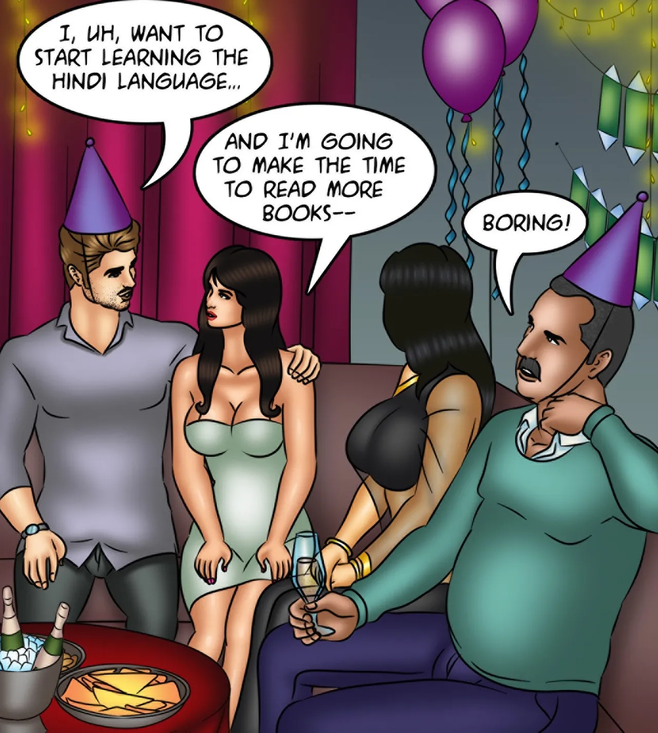 Savita Bhabhi Episode 135 New Year s Resolution page 6 full