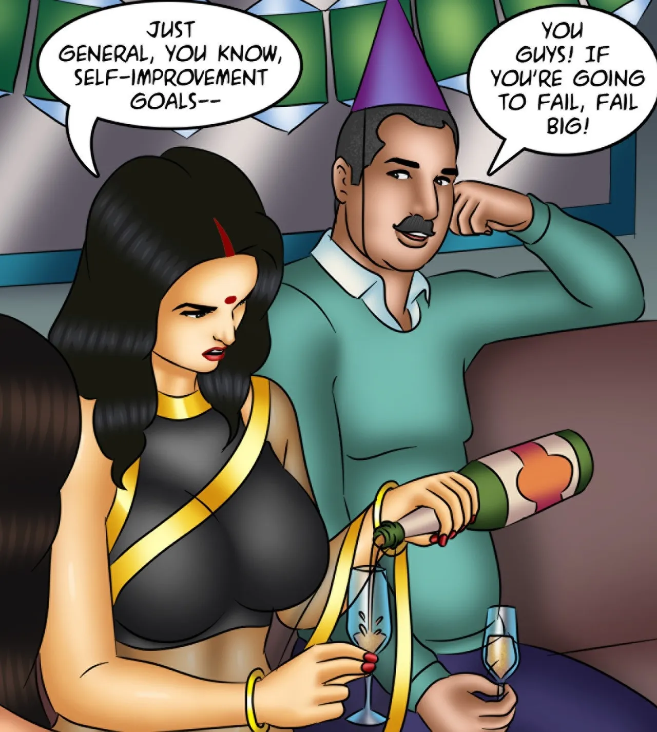 Savita Bhabhi Episode 135 New Year s Resolution page 8 full
