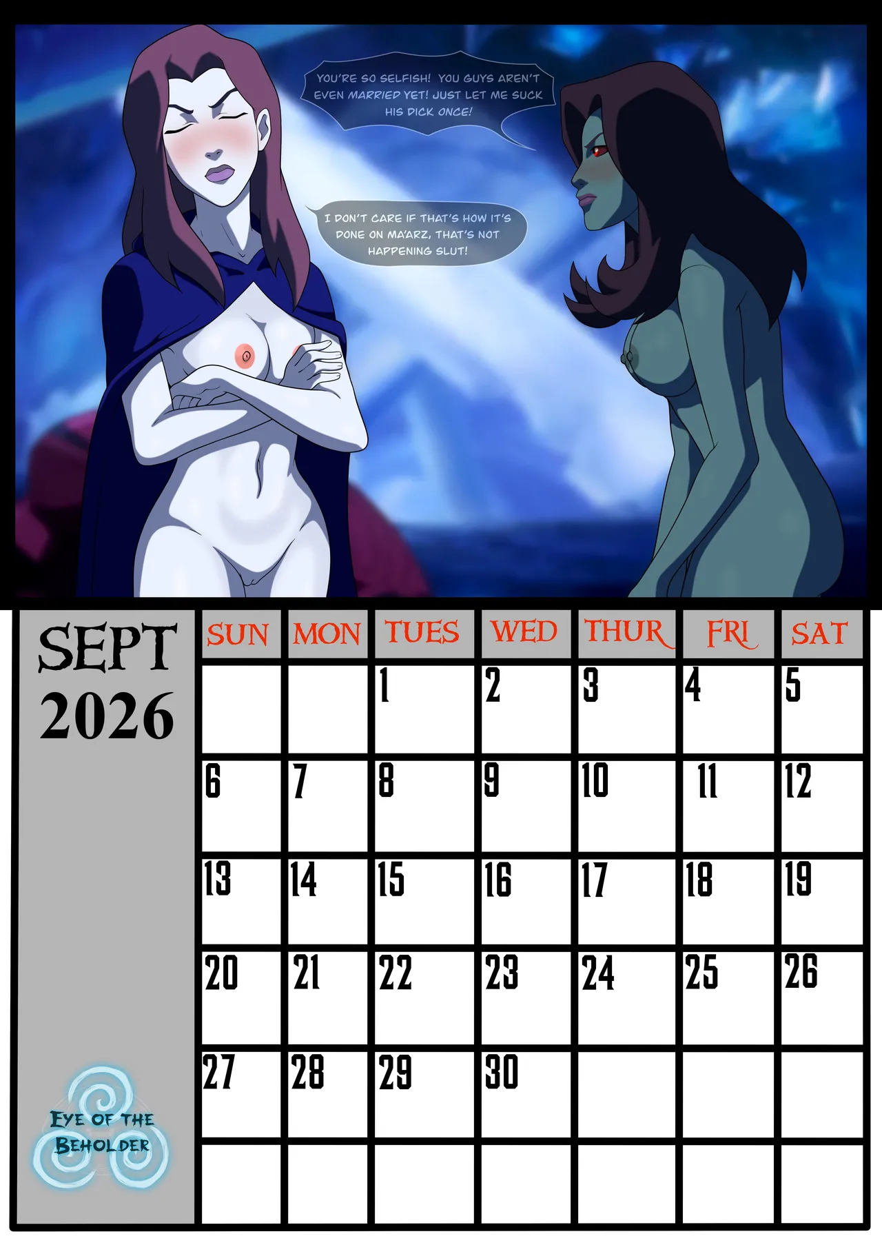 Eye Of The Beholder 2026 Calendar page 10 full