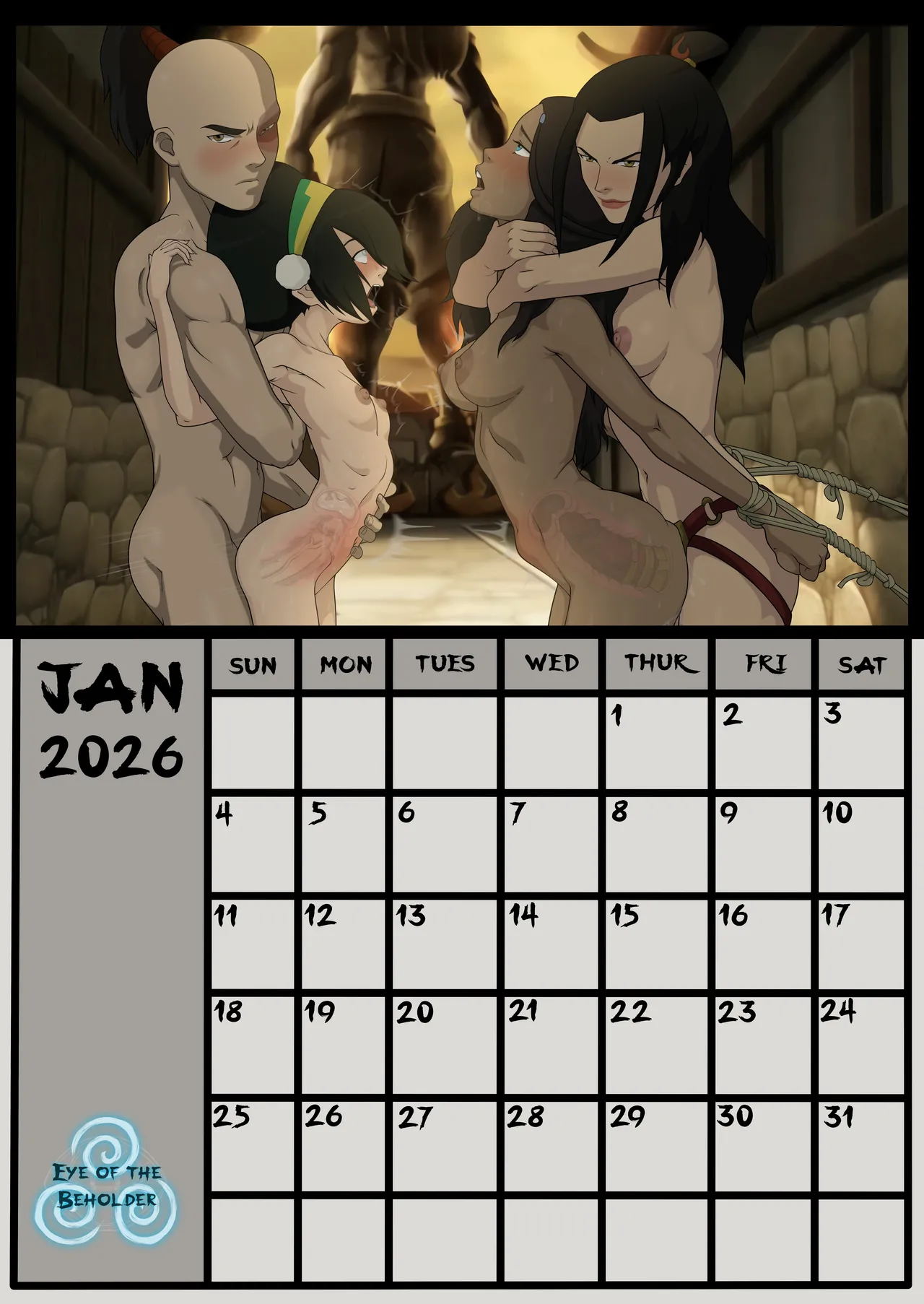 Eye Of The Beholder 2026 Calendar page 2 full