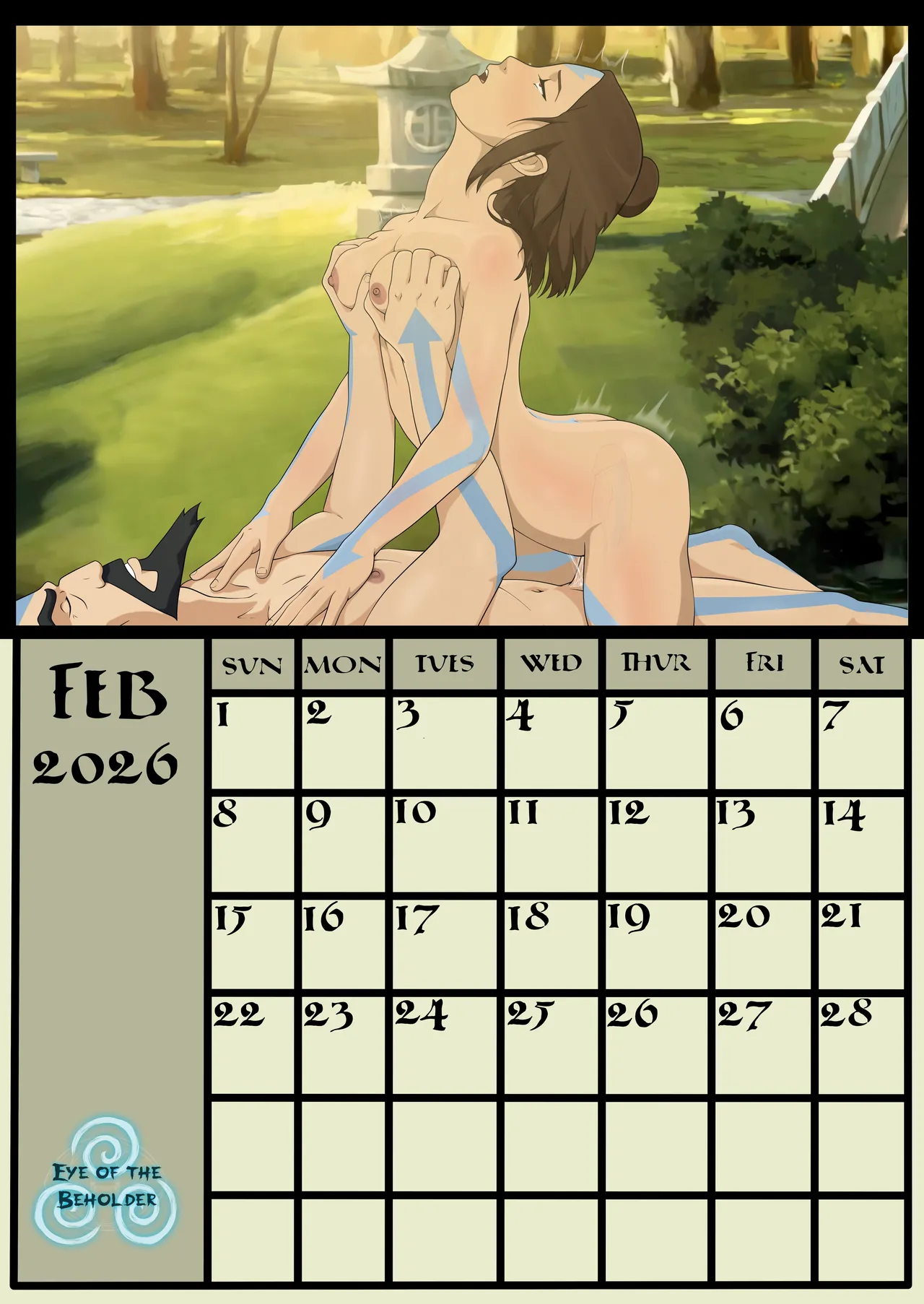 Eye Of The Beholder 2026 Calendar page 3 full