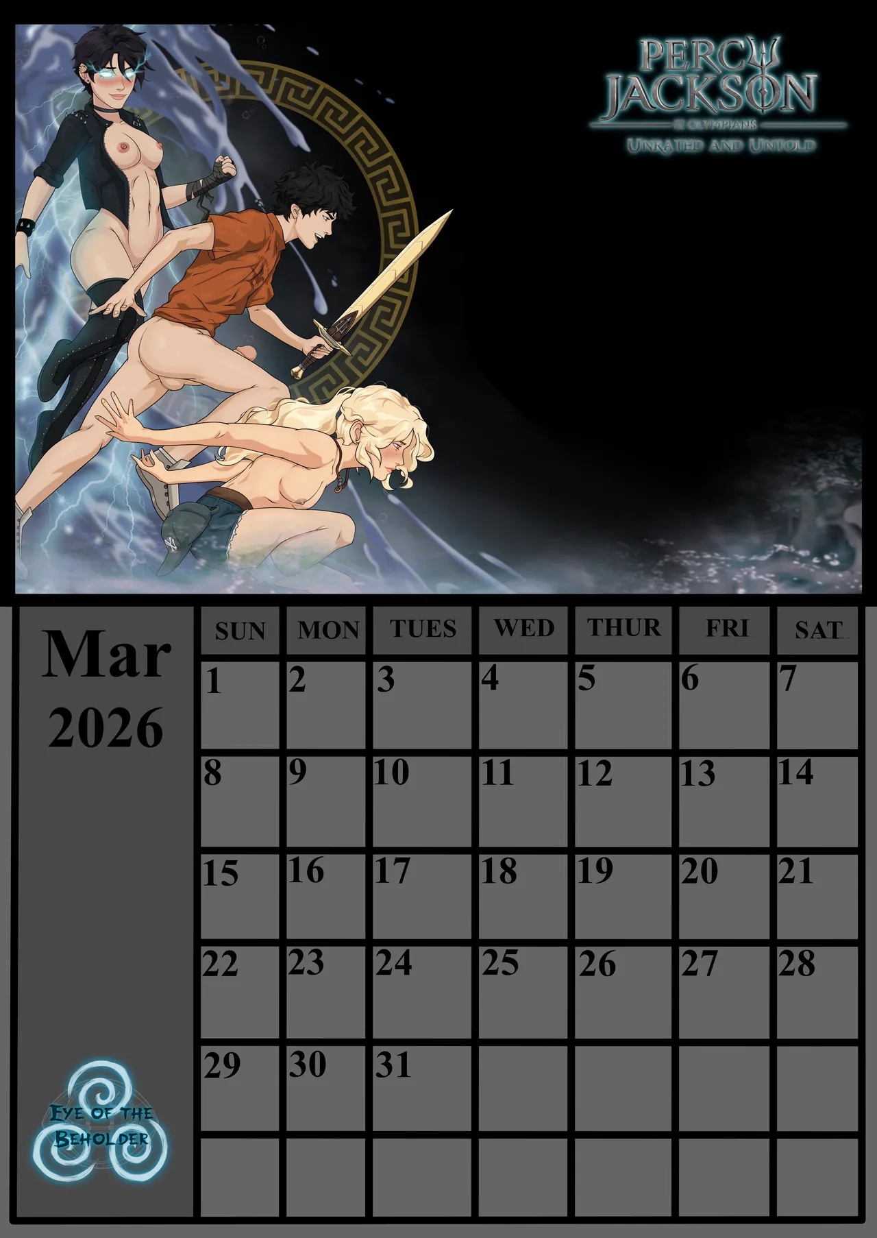 Eye Of The Beholder 2026 Calendar page 4 full