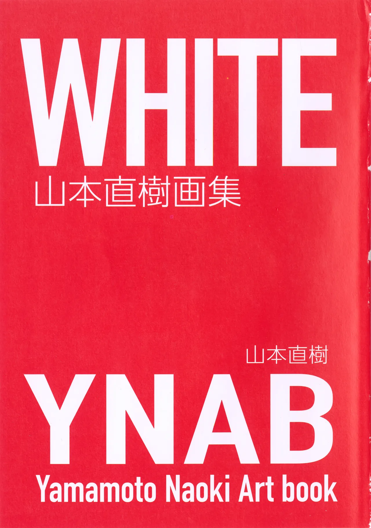 WHITE Yamamoto Naoki Art book page 5 full